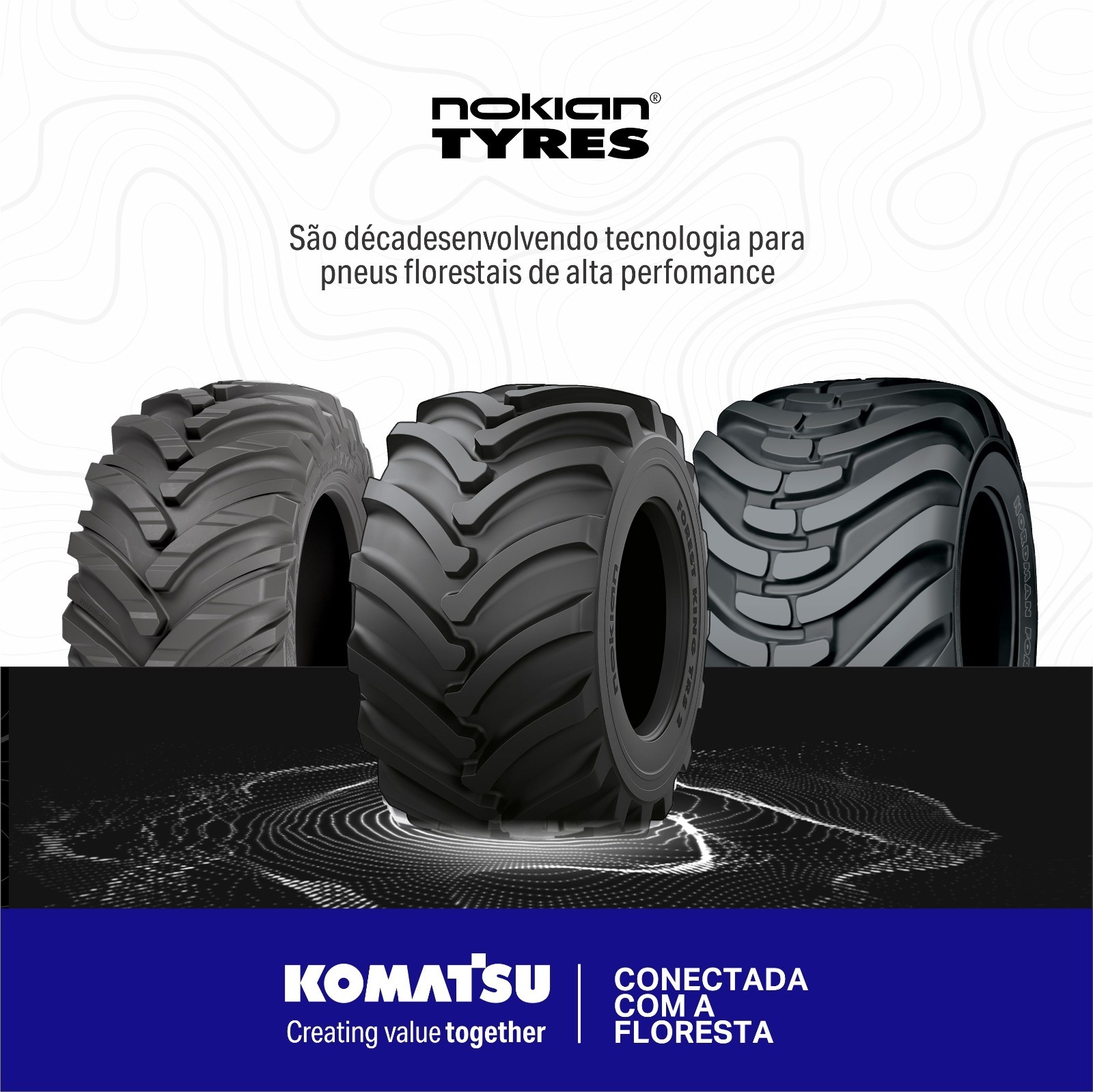 Os Pneus Harvester e câmara 🛞 são projetados para otimizar o seu