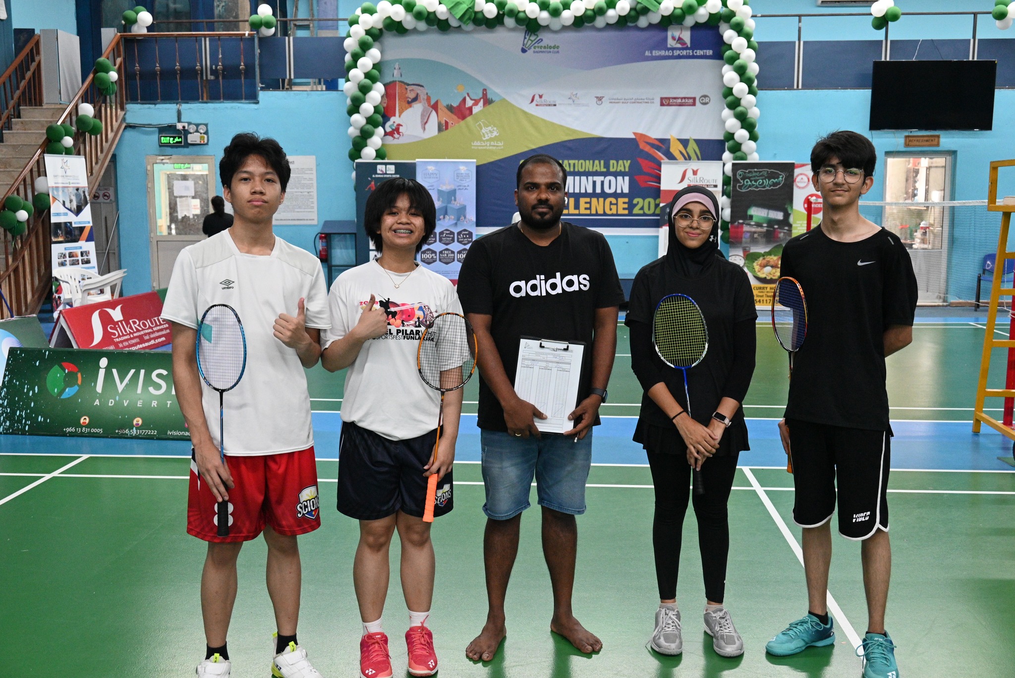 Evenlode Badminton Club, Saudi Arabia