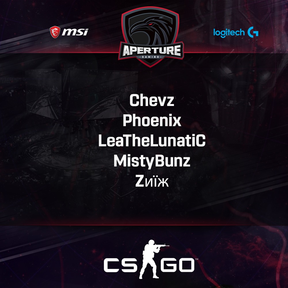 Aperture Gaming - We would like to welcome our new CS:GO line-up to the ...