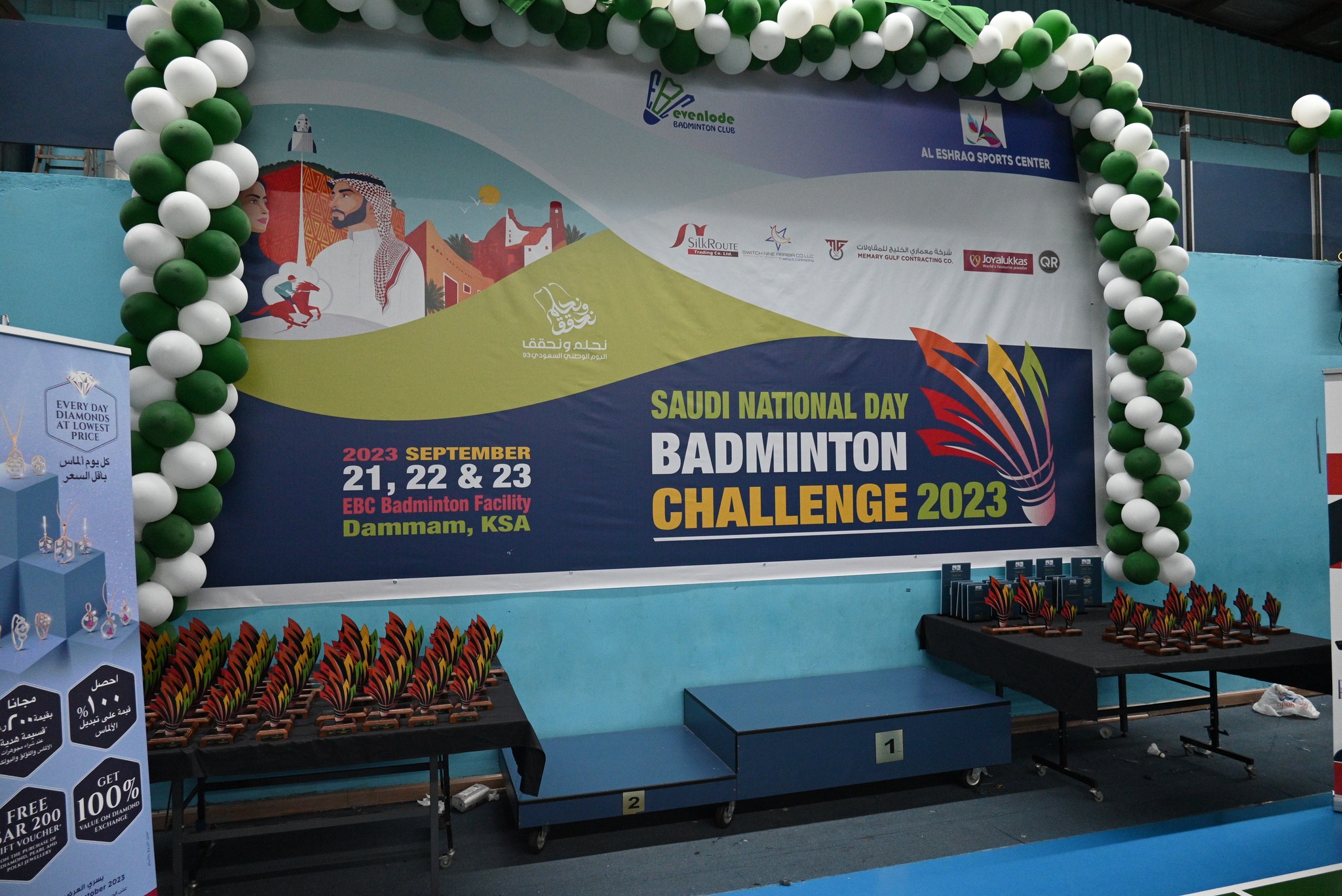 Evenlode Badminton Club, Saudi Arabia