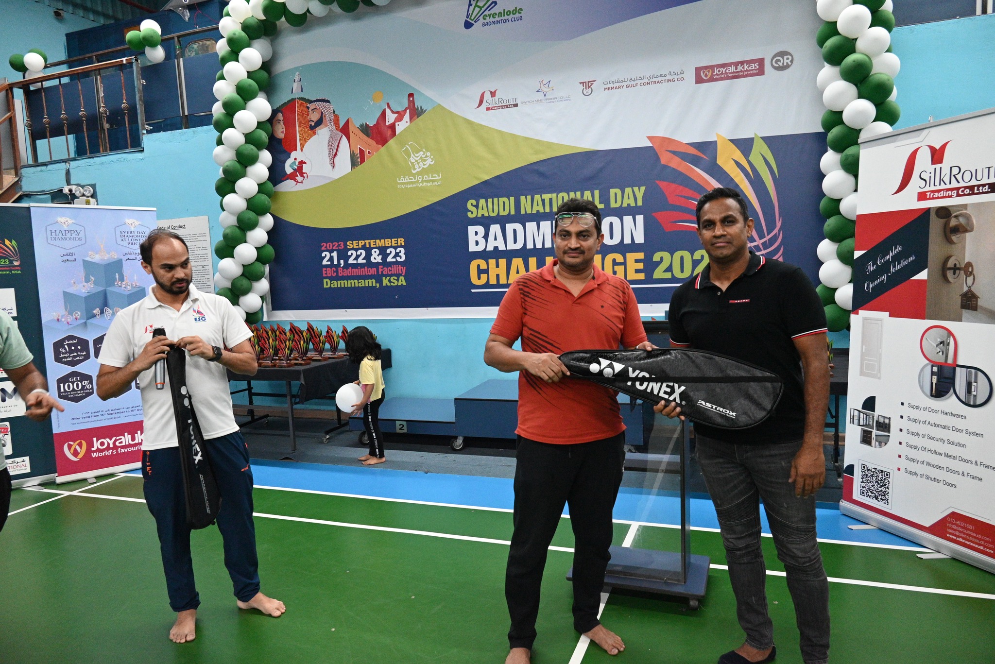 Evenlode Badminton Club, Saudi Arabia