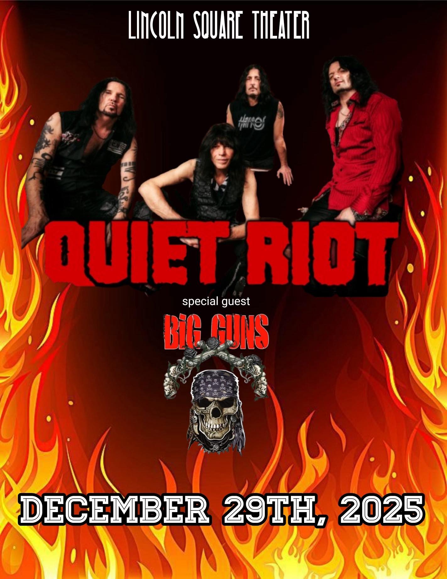 Lincoln - 🎼BANG YOUR HEAD‼️ Who’s ready for ‘Quiet Riot”, with special ...