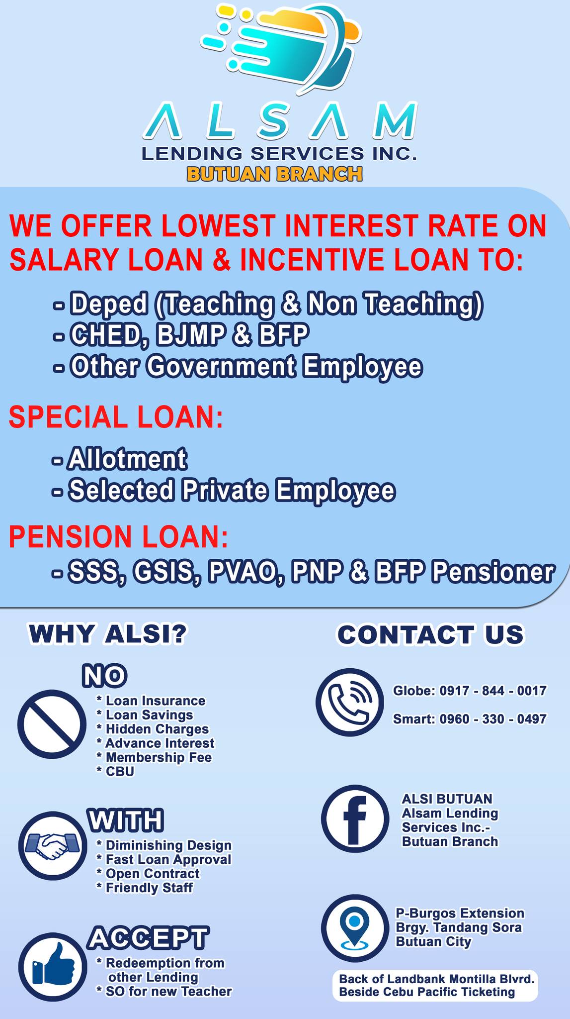 Alsam Lending Services, Inc - Butuan Branch | Butuan City