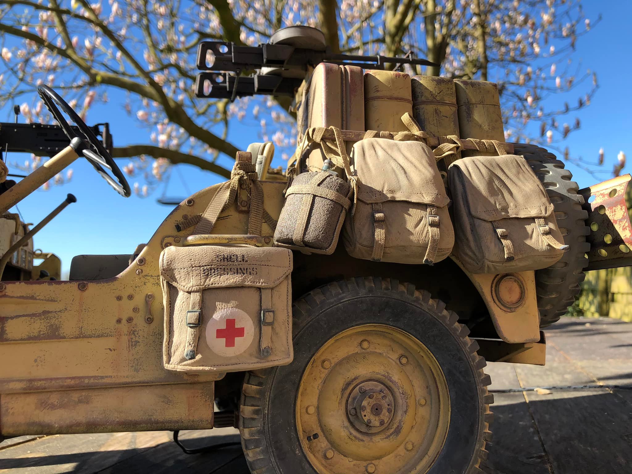 Custom 1:6 Dragon SAS Desert Raider model