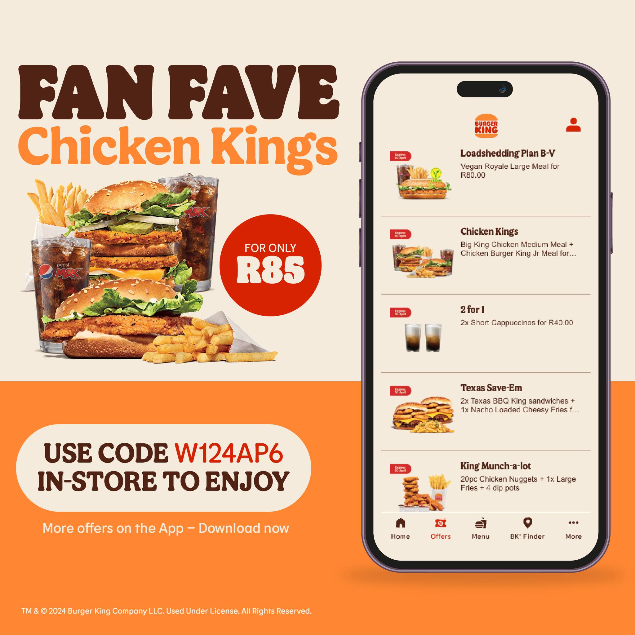 Winner winner CHICKEN KING... - Burger King South Africa