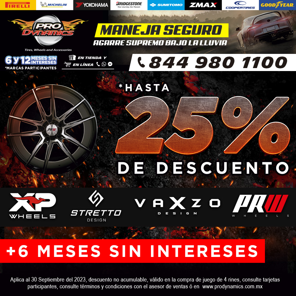 Así como México ha... - Llantas Prodynamics Saltillo