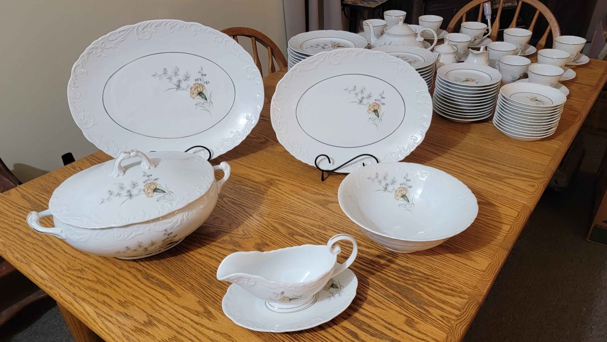 Portuguese Spal China Set - Dinnerware Sets - Cumberland, Rhode Island ...
