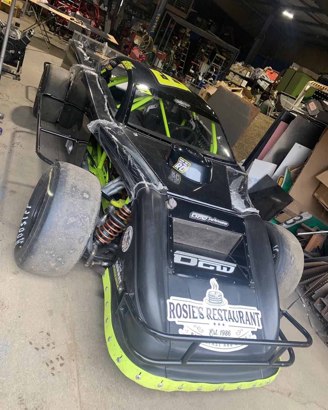 Alex Ricker’s DCW Modified is set... - Davis Chassis Works | Facebook