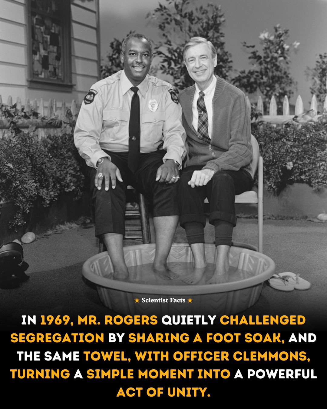 In a now-famous episode from 1969, Mister Rogers invited Officer