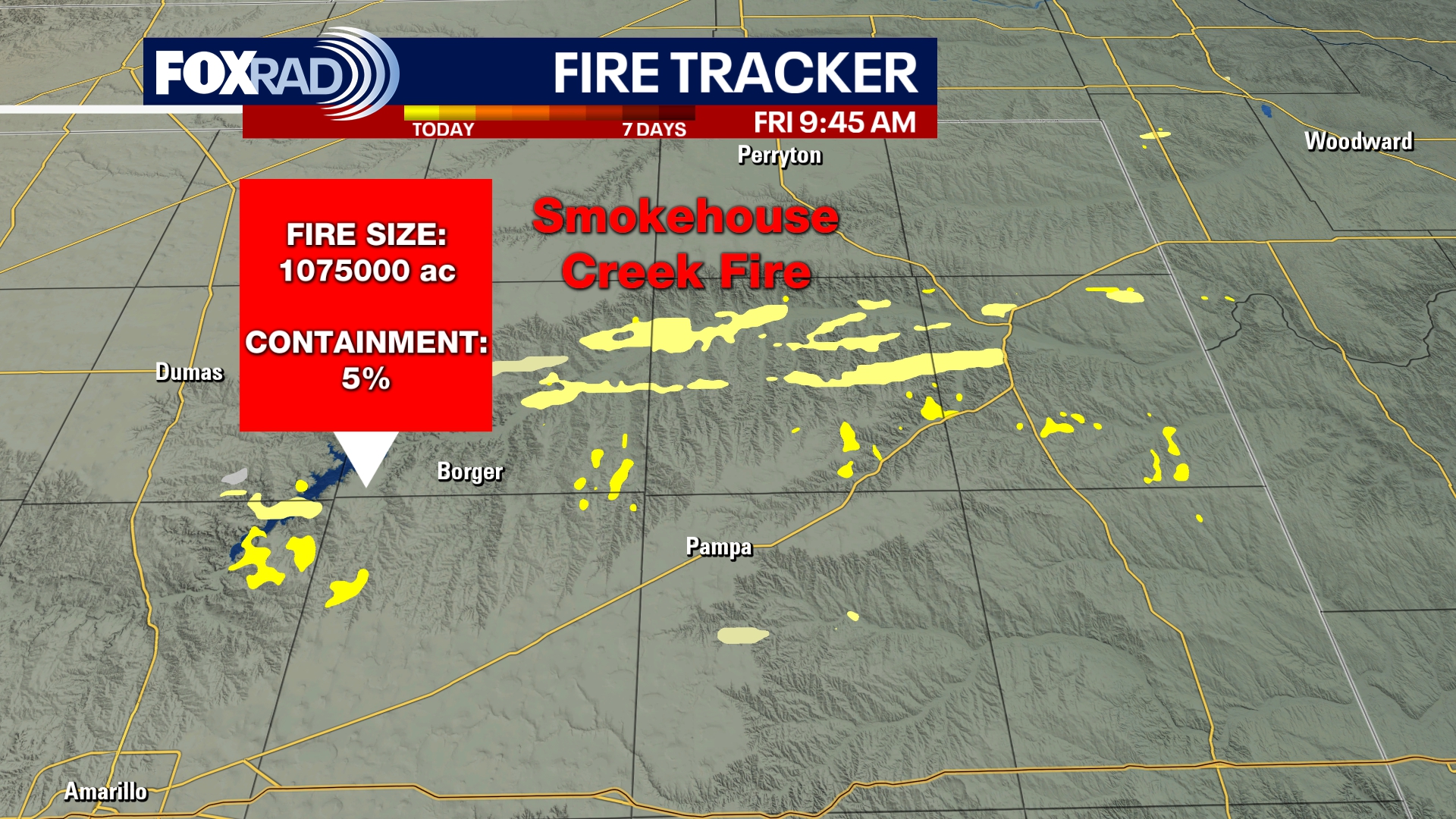 The Smokehouse Creek Fire is the... - Allison Gargaro FOX 26