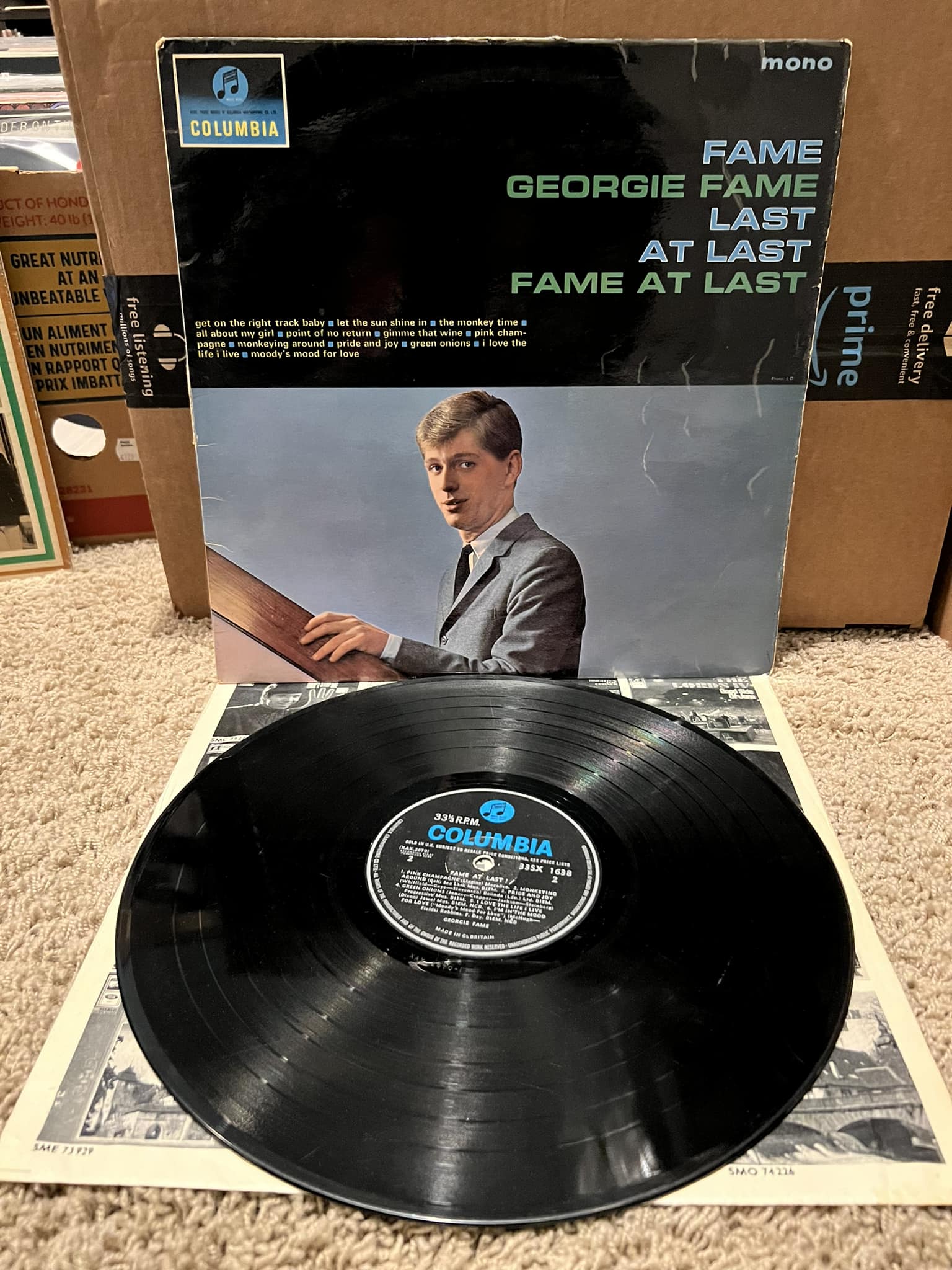 Georgie Fame minstrel show album