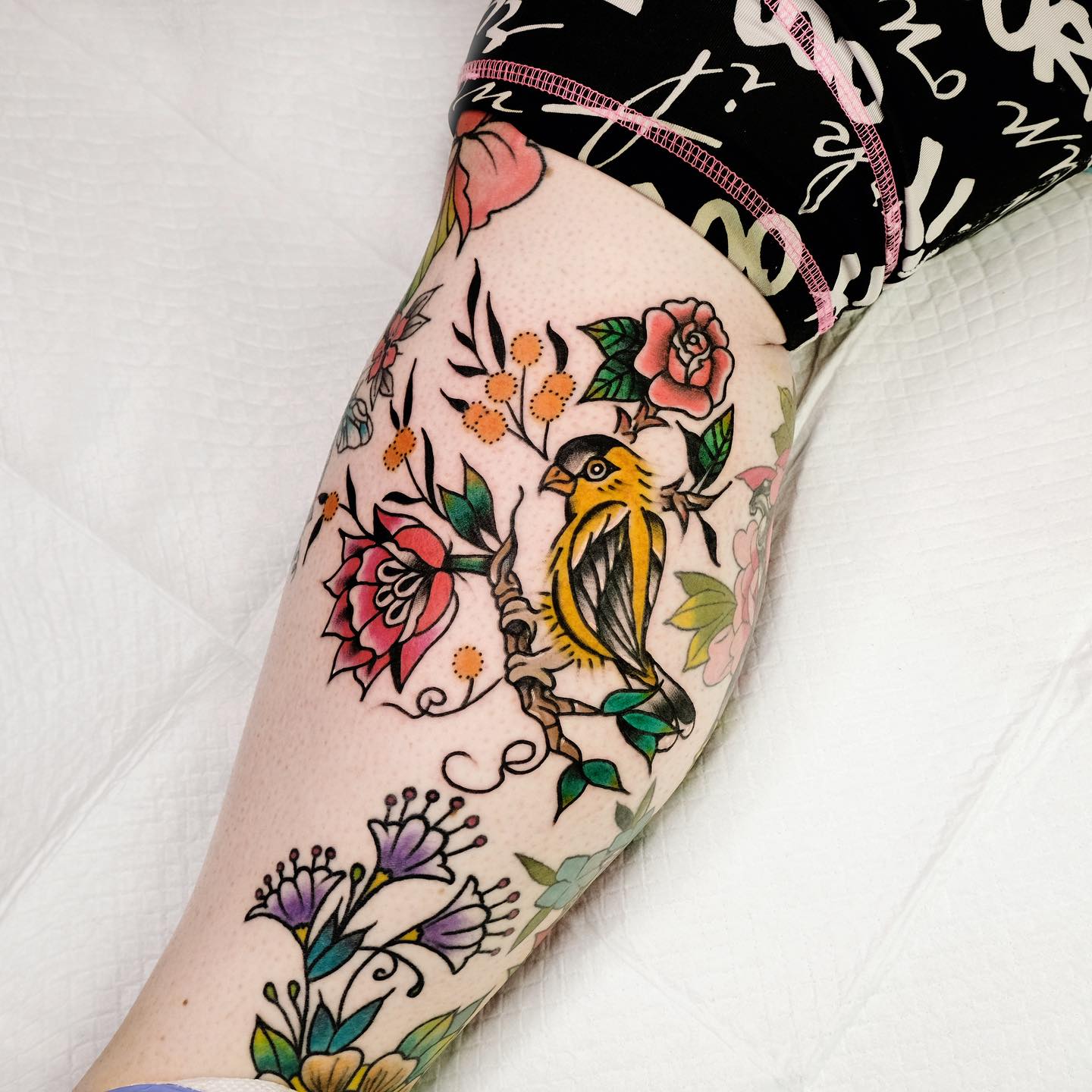 American traditional tattoos at shop