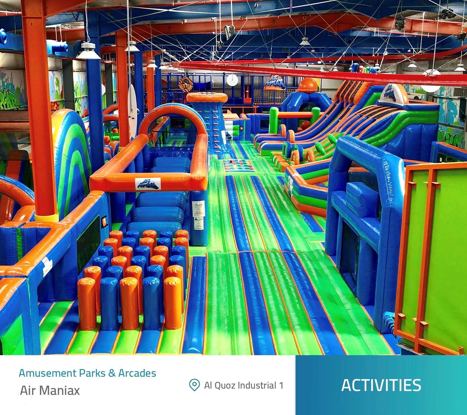 HiDubai - A new indoor inflatable park is now open in...