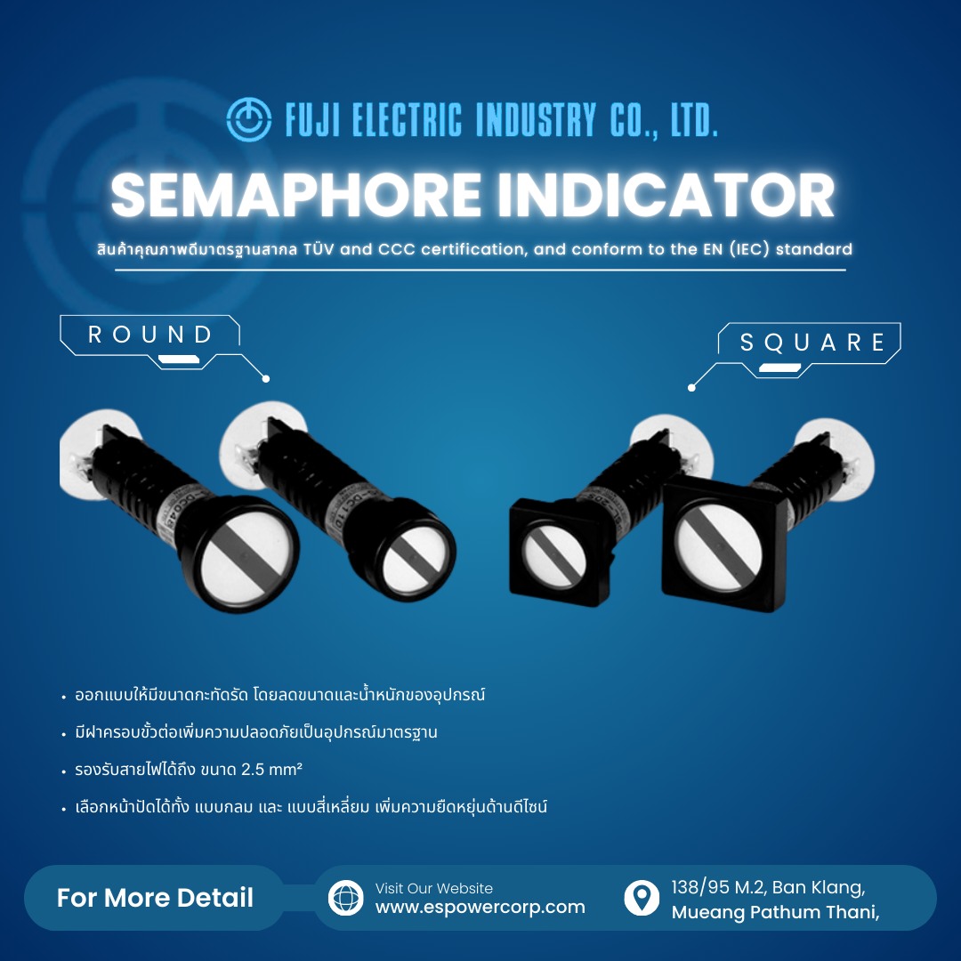 Espower - FUJI ELECTRIC INDUSTRY🔵SEMAPHORE INDICATOR🔵 สินค้าคุณภาพดี ...