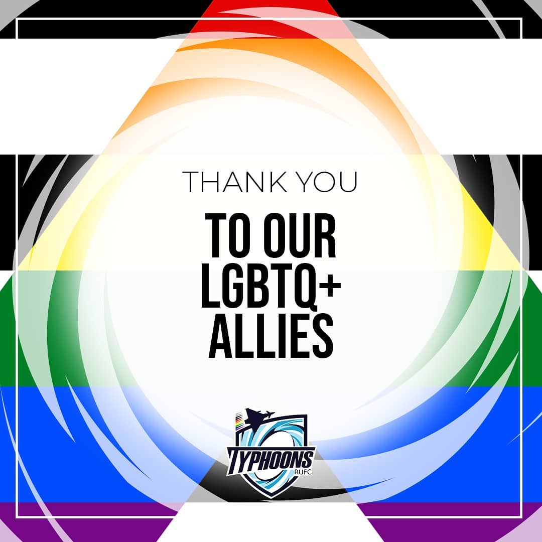 Typhoons RUFC - 🏳️‍🌈 As Pride Month concludes we would...