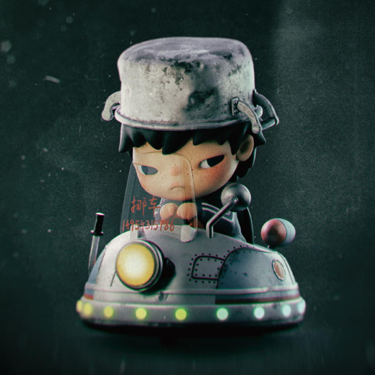 🌟 BLIND BOX . ➡️ Pop Mart - The UFO Chaser Hirono x Journey to