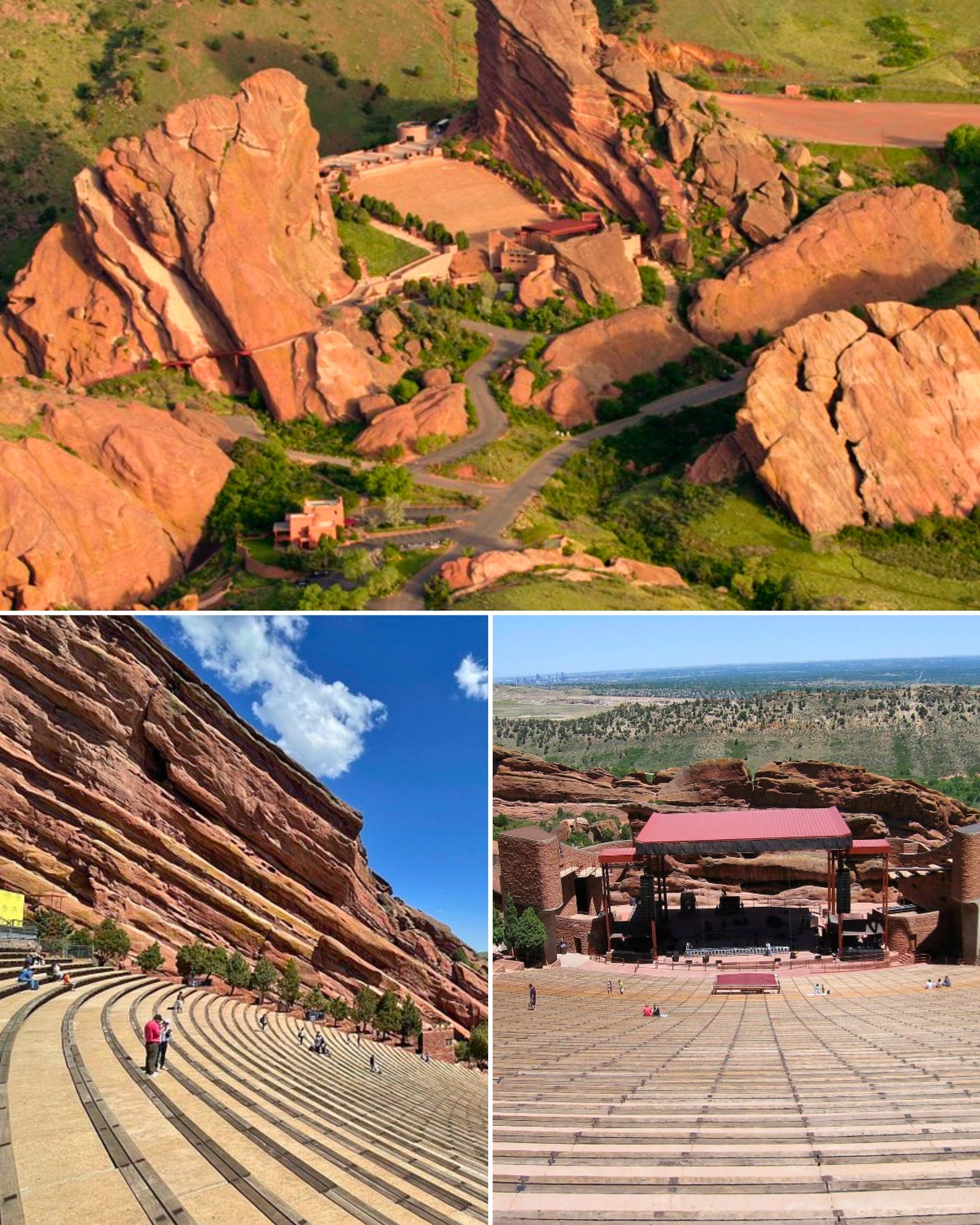 Travel - Red Rocks Park and Amphitheatre, Colorado, USA 🇺🇸 Red Rocks ...