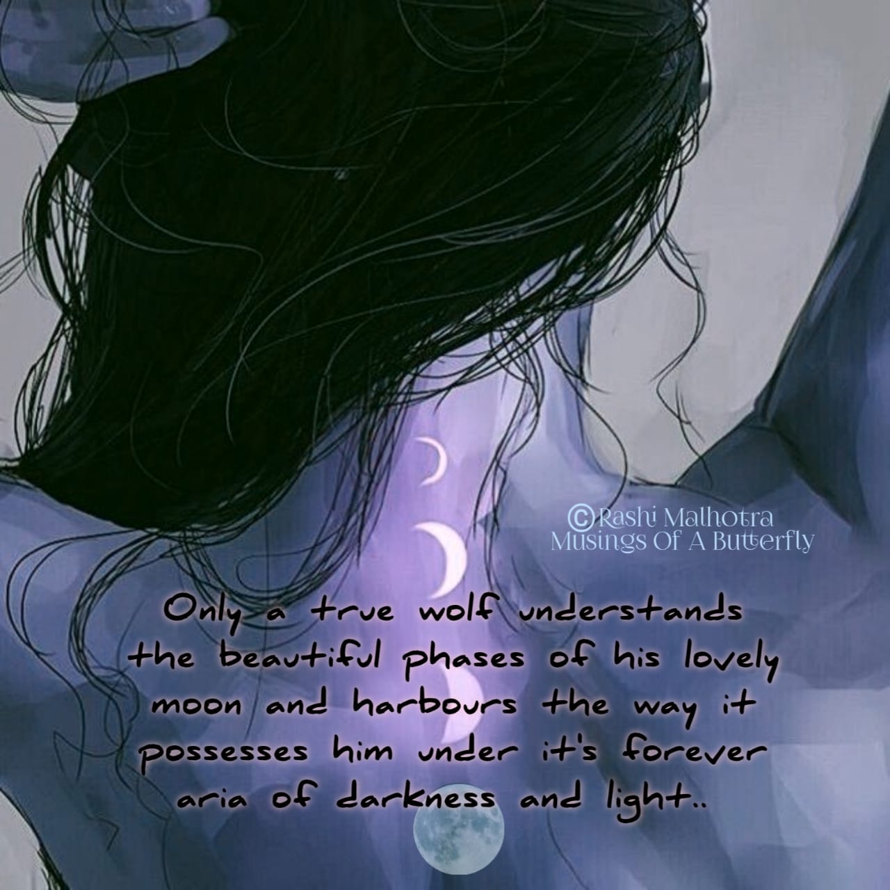 Musings - 🦋 🌕The Moon is supposed to represent a powerful feminine ...
