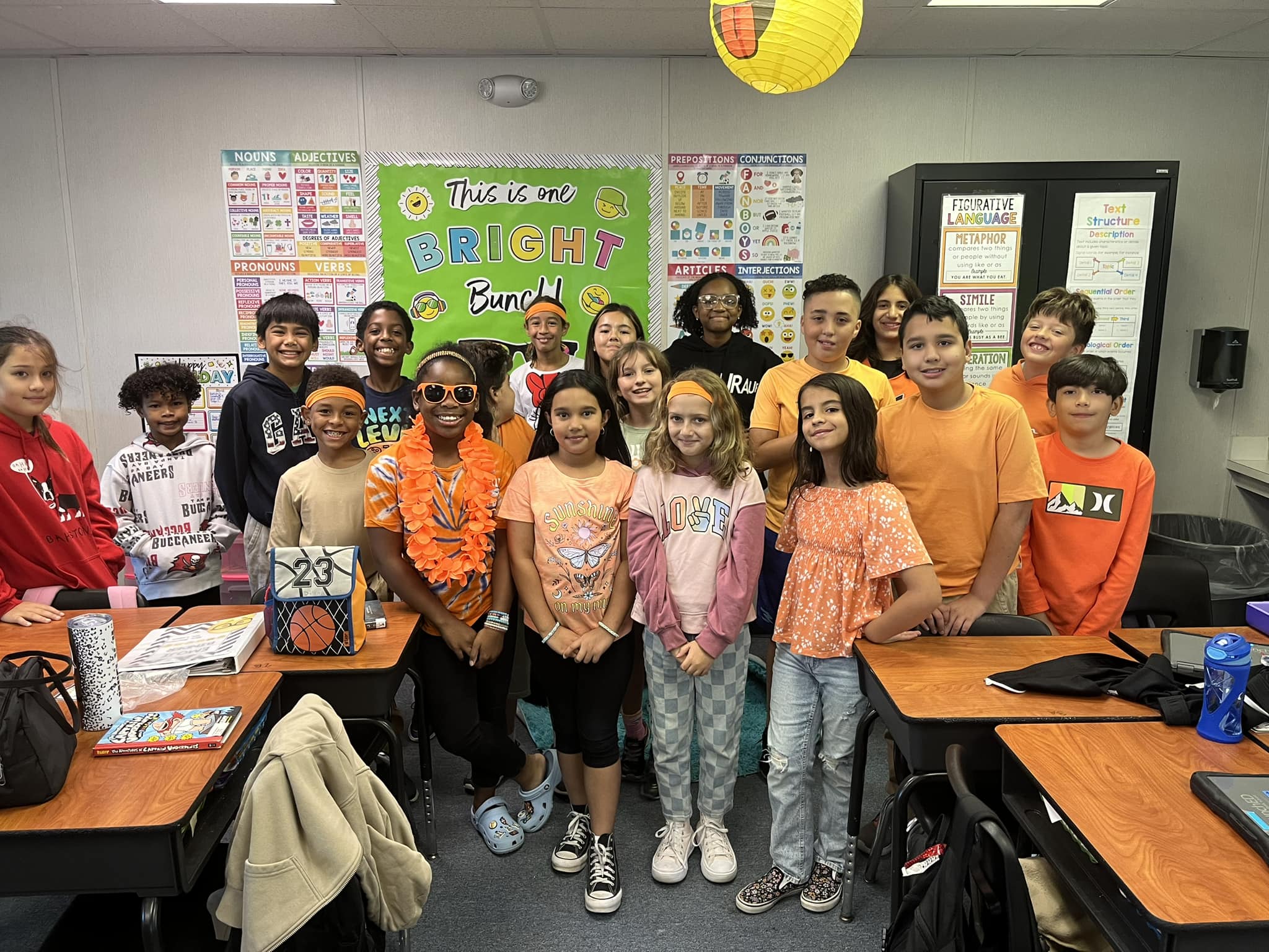 All shades of orange to celebrate... - Sun Blaze Elementary | Facebook