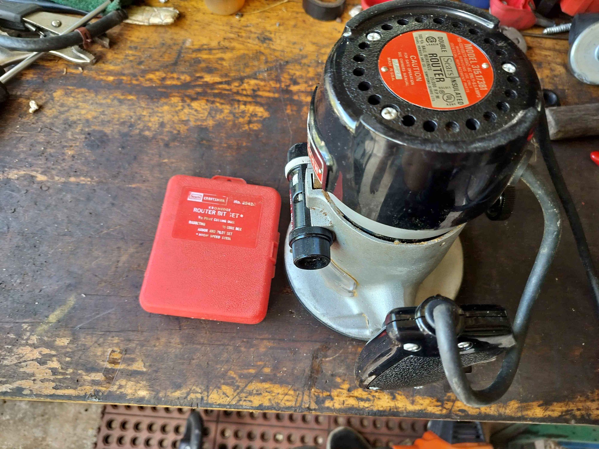 Autumn Force, Hand Router with One Bit already in it. - Routers - Palm ...