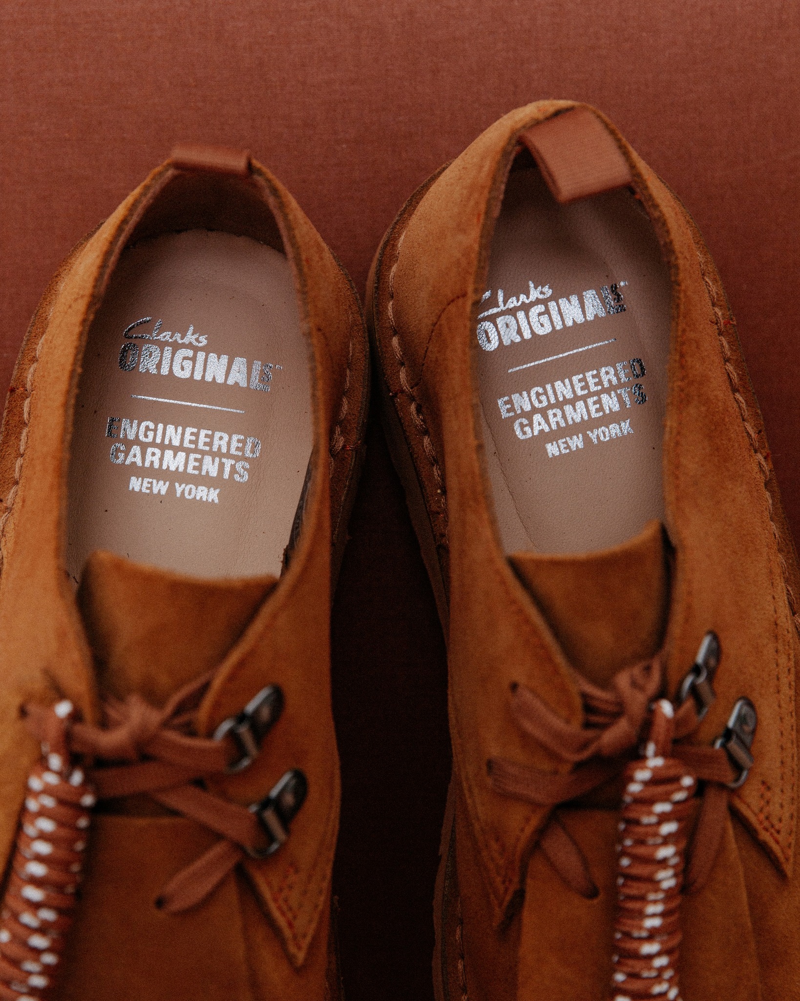Clarks Originals x Engineered Garments Desert Khan - ONLINE NOW