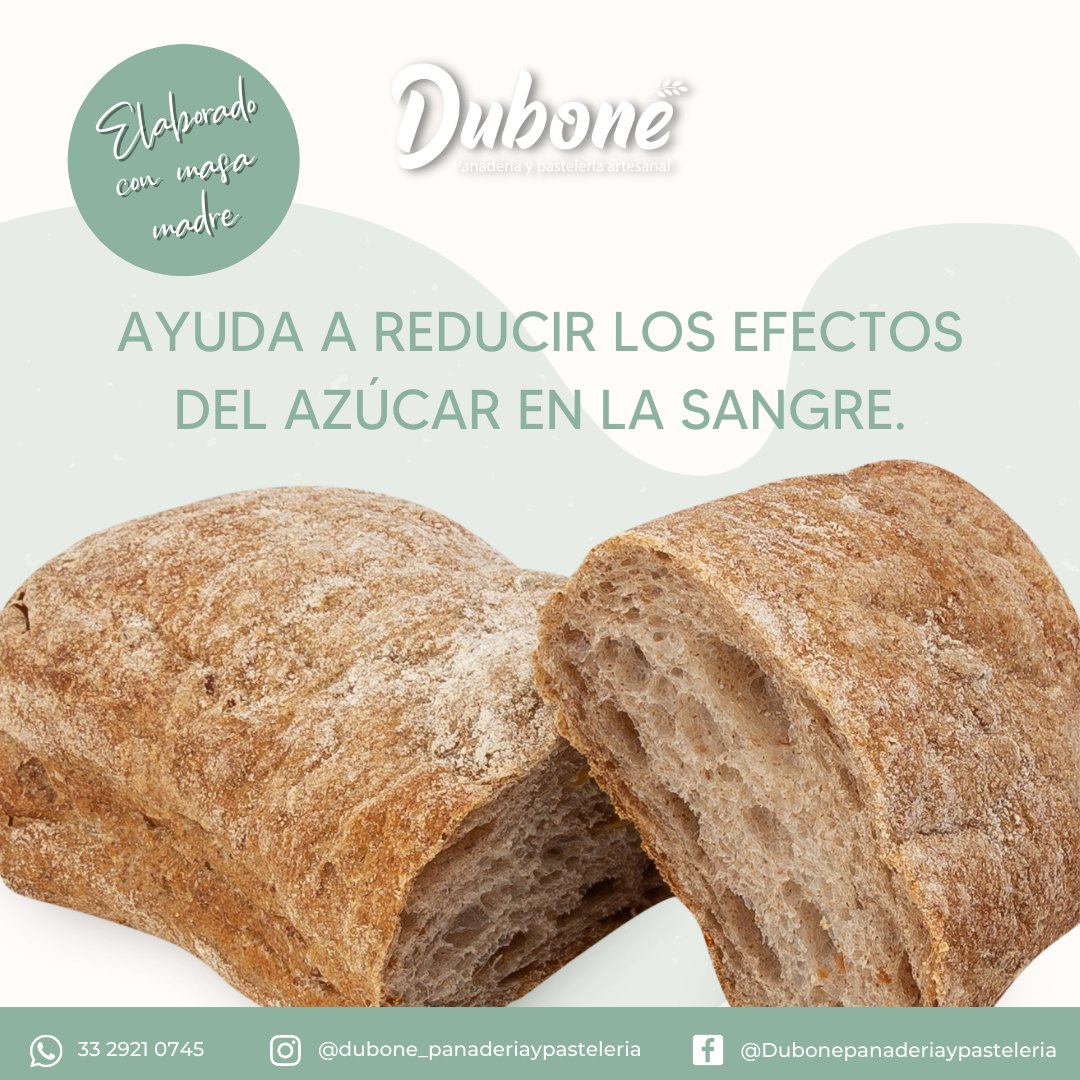 ¿Sabías que la masa madre... - Duboné panadería y pastelería