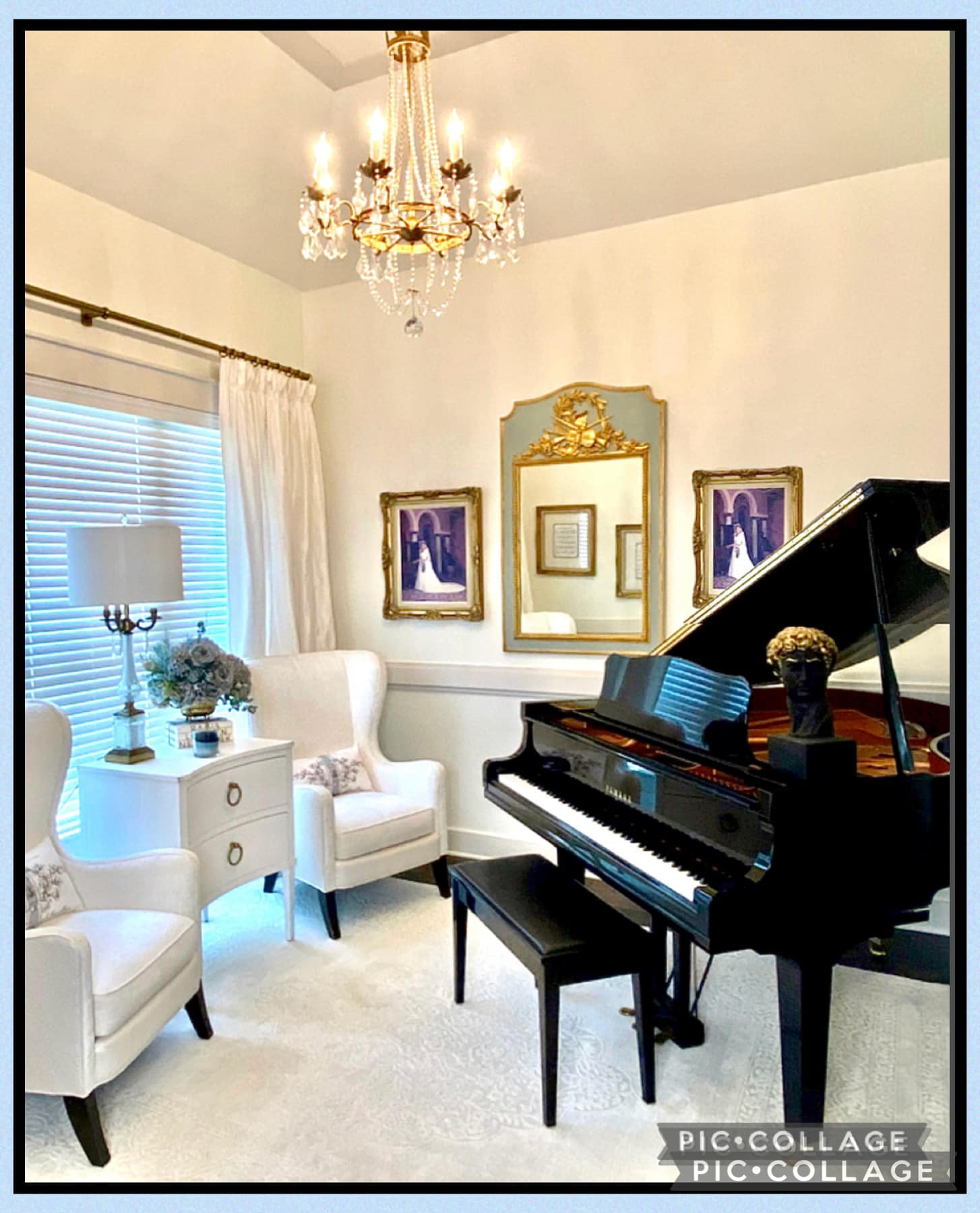 🎉💙🤍🖤🎹This client wanted... - VIPG Designs by Peri-Gay Walker