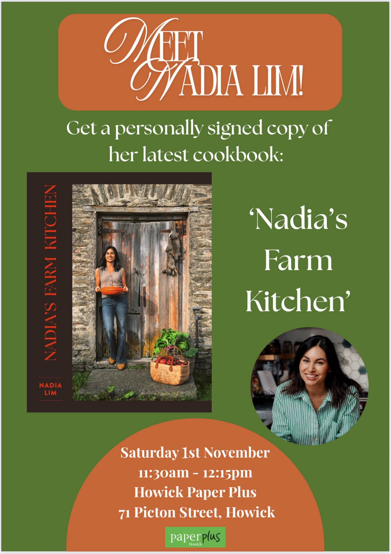 Meet Nadia Lim - Howick Paper Plus