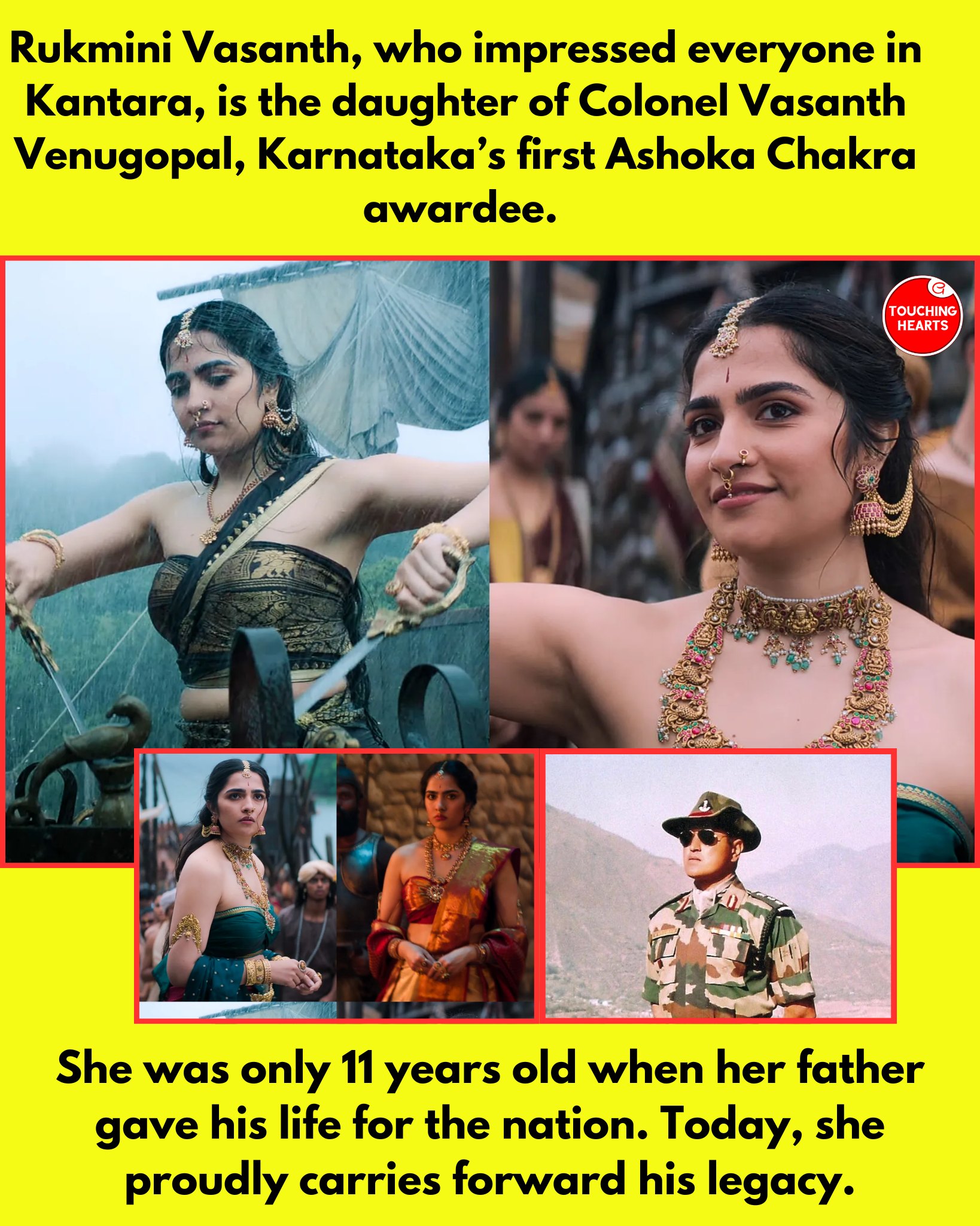 Touching - Rukmini Vasanth, the rising Bollywood/Sandalwood actress who ...