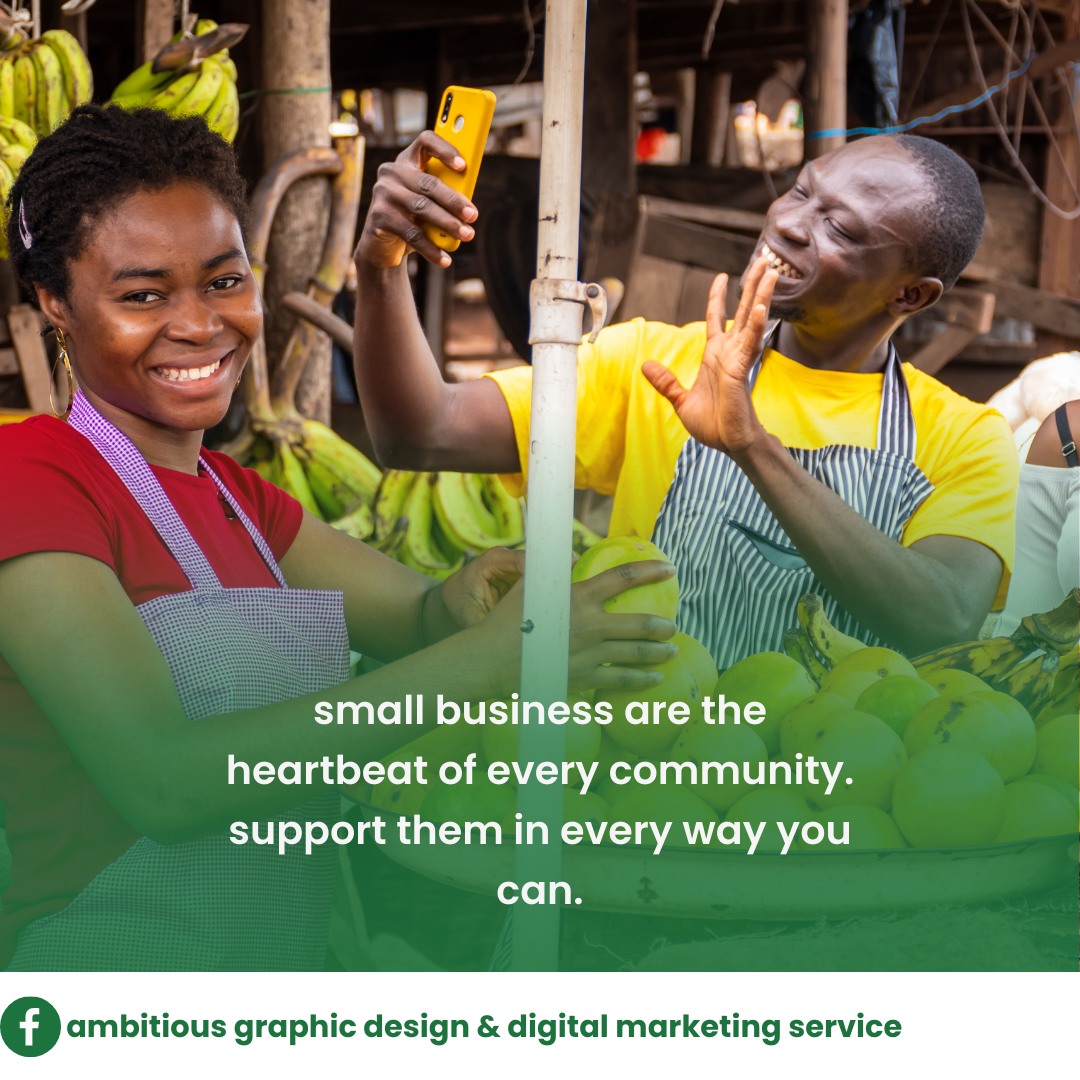 Ambitious - We are commited in Supporting small businesses to grow! # ...