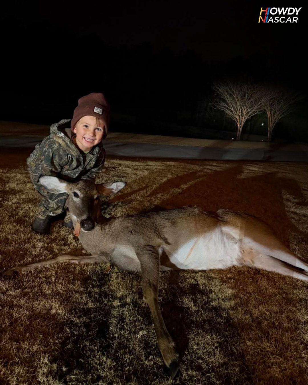Howdy - Chase Briscoe's son Brooks goes hunting🔥 #NASCAR #ChaseBriscoe ...