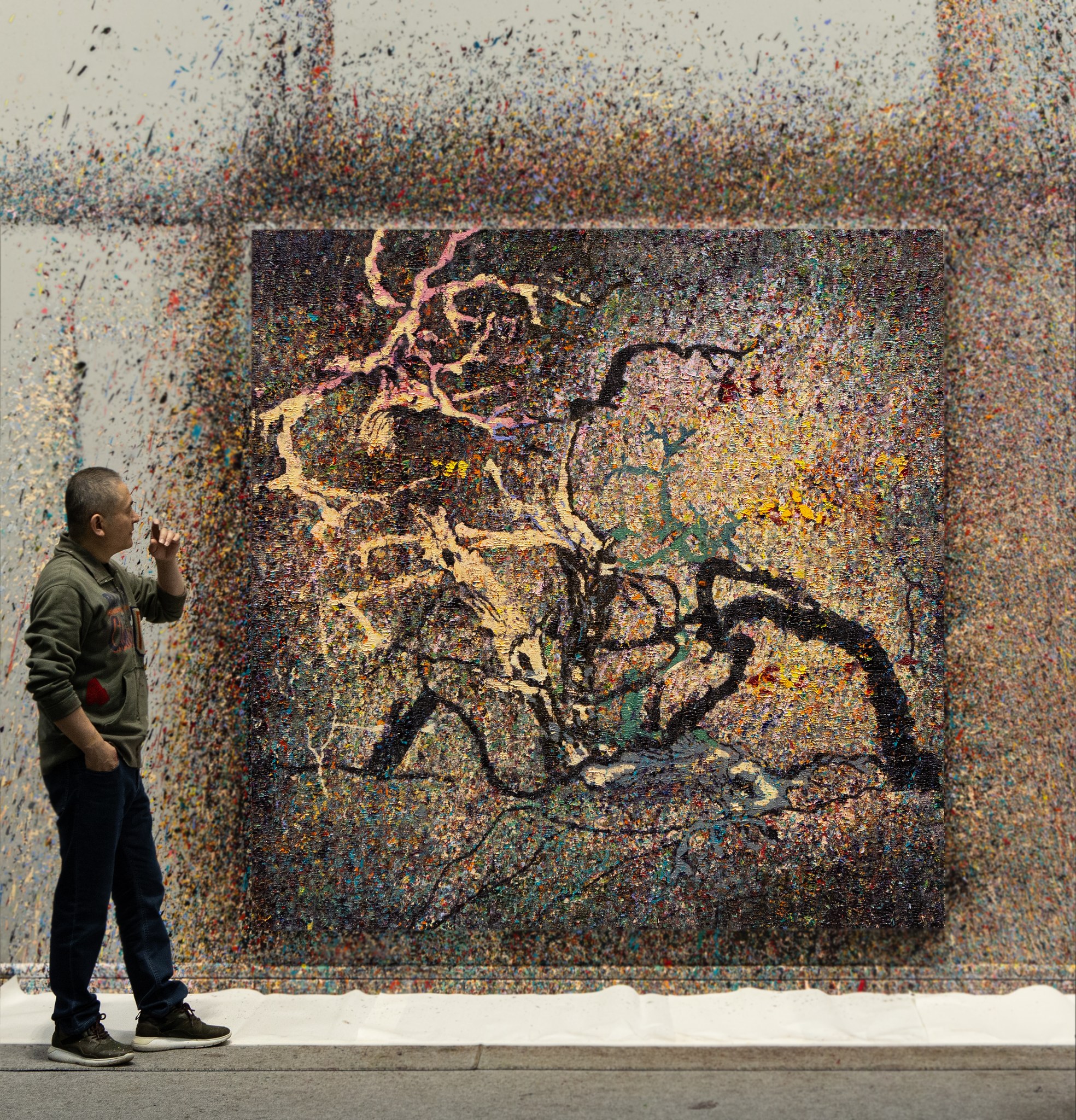 Introducing Zeng Fanzhi for the @Moleskine “3 Artists, 3 Countries