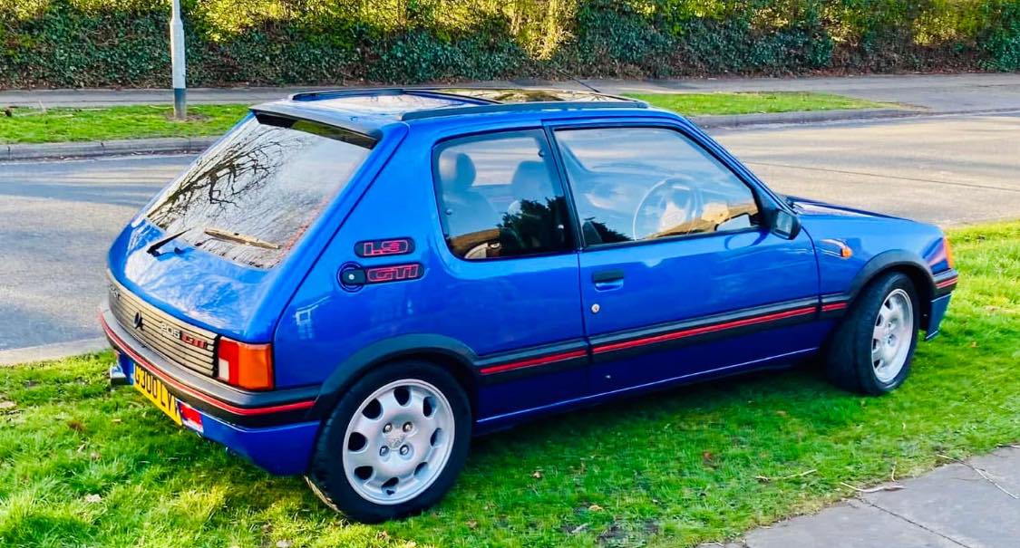 Donegal - Miami Blue - Peugeot 205 1.9 GTI 👌🏼💙 | Facebook