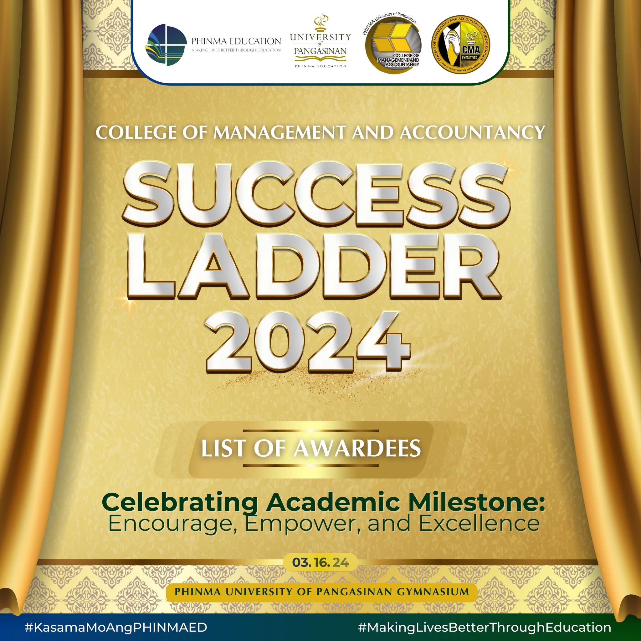 On March 16, 2024, the Success Ladder 2024 will serve as the ...
