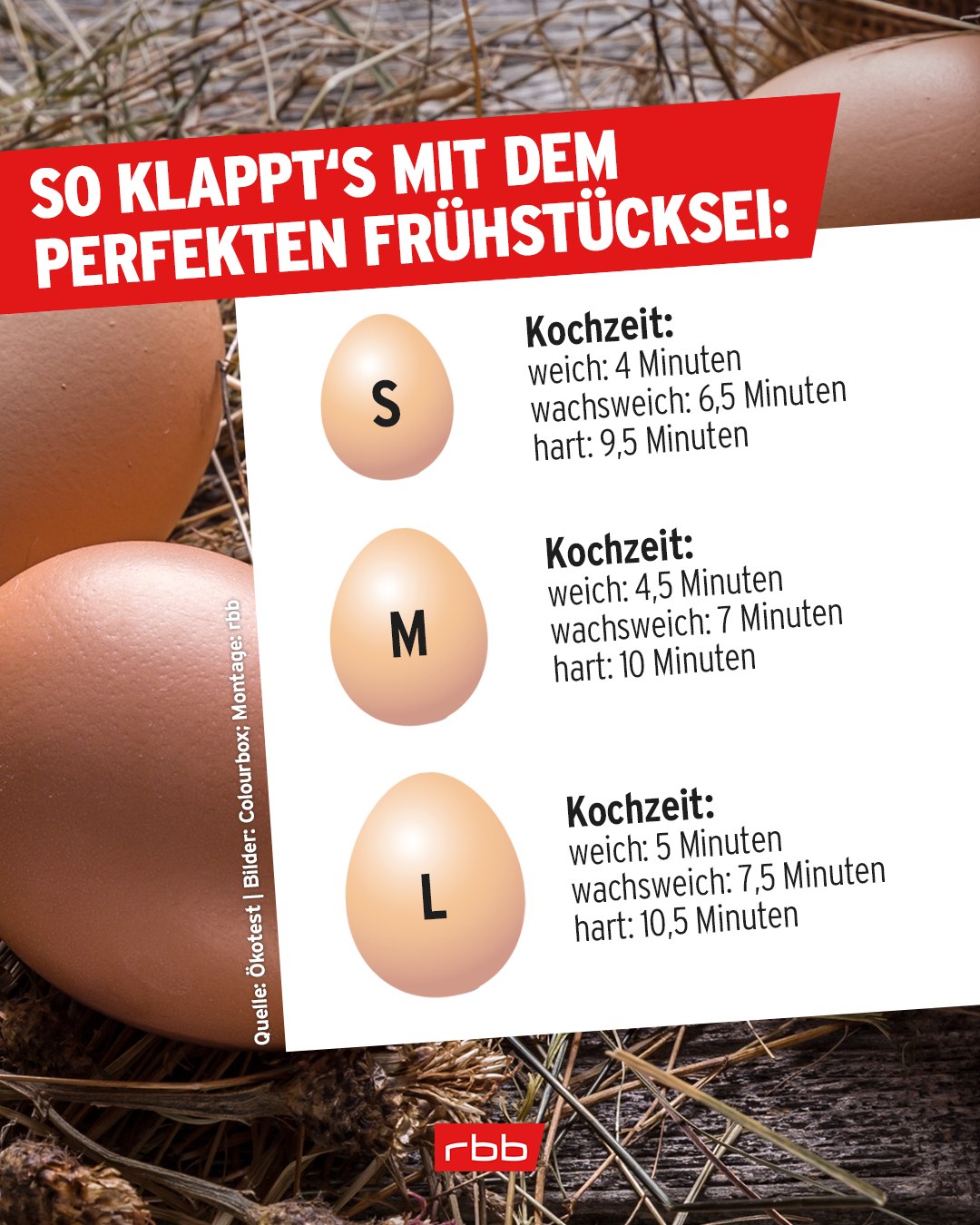 Eier abschrecken, damit sie sich besser pellen lassen, ist übrigens ein Mythos. Damit vermeidet ihr nur, dass das Ei nachgegart wird