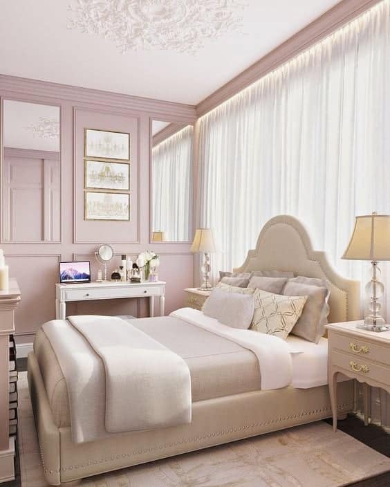 Projek Makeover - Comelnya design bilik pastel pink macam... | Facebook