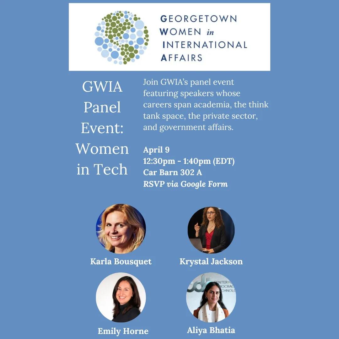 Georgetown... - Georgetown Women in International Affairs