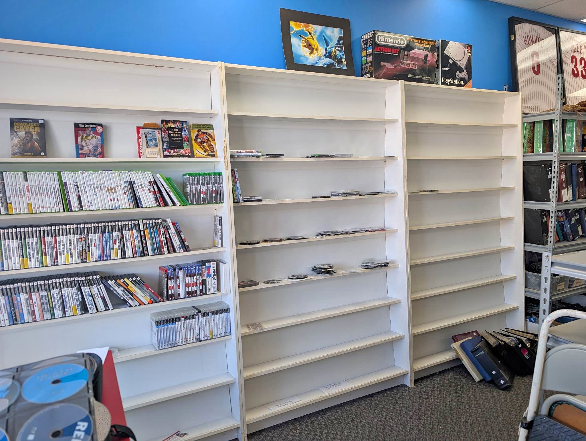 DVD / VIDEO GAME DISPLAY RACKS - Movies & TV Shows - West Deptford, New ...