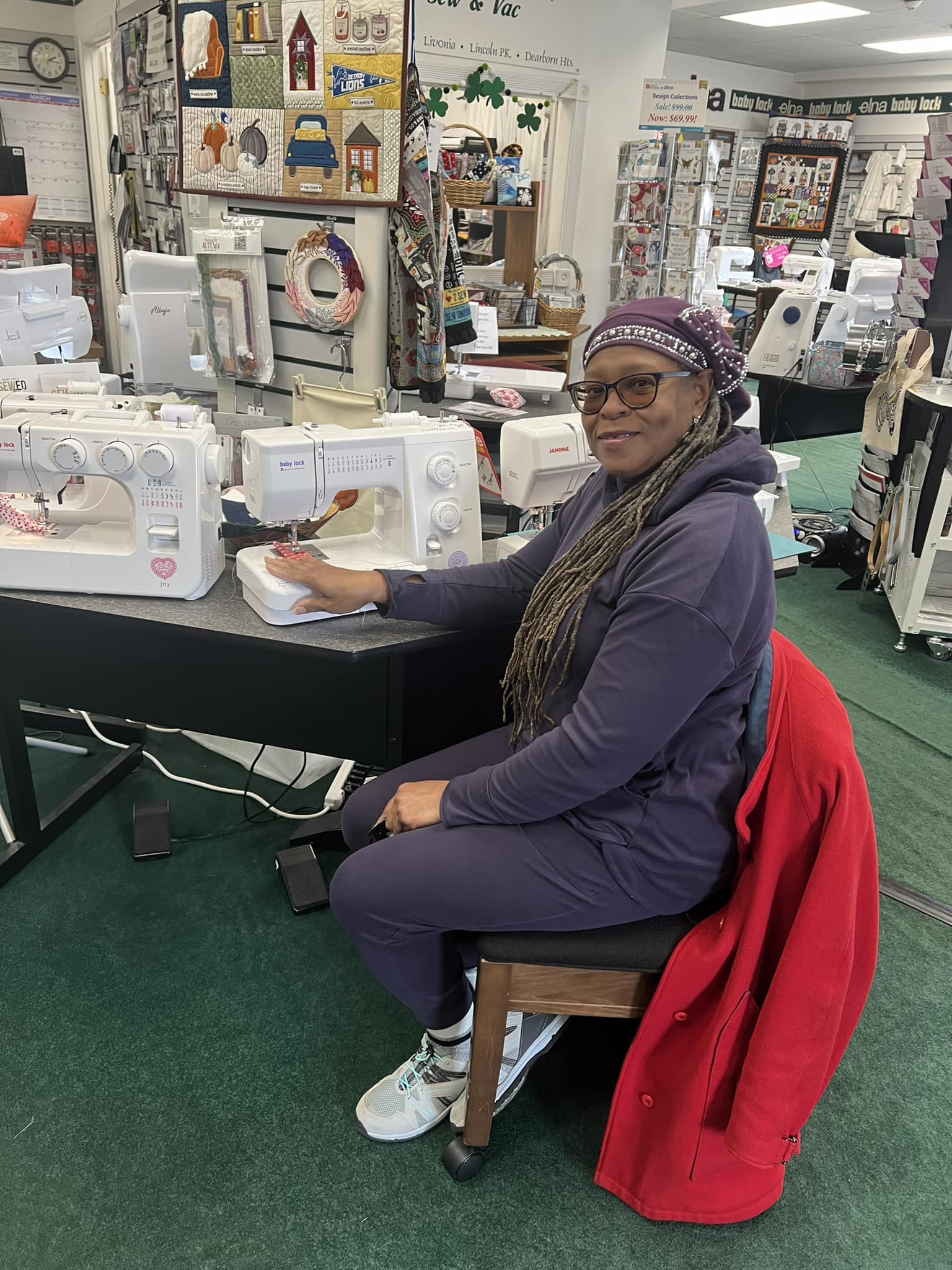 Congratulations Cynthia!! Our 2024... - Sandy's Make It Sew