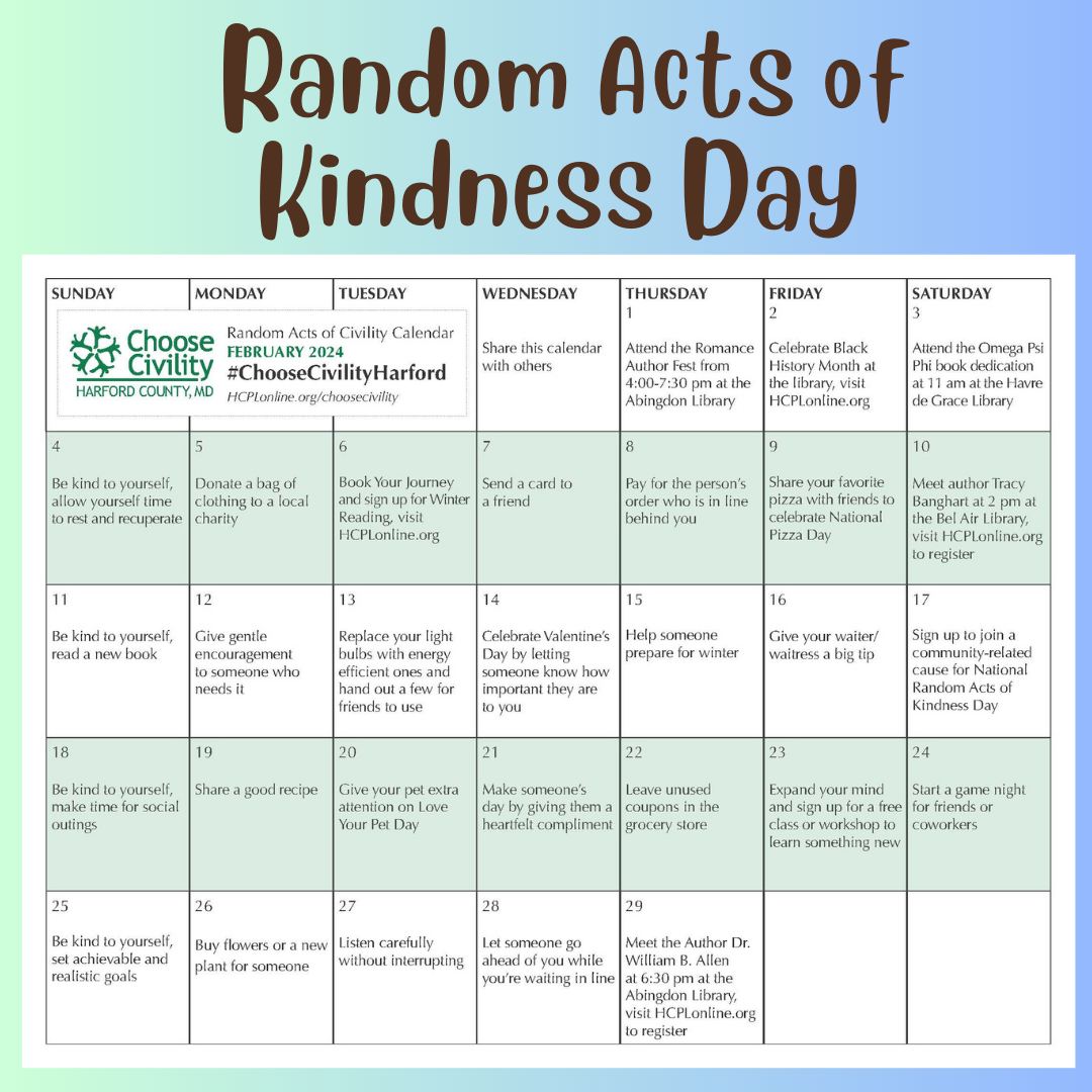 Habitat - Today is Random Acts of Kindness Day! 🫶 Get inspired by ideas ...