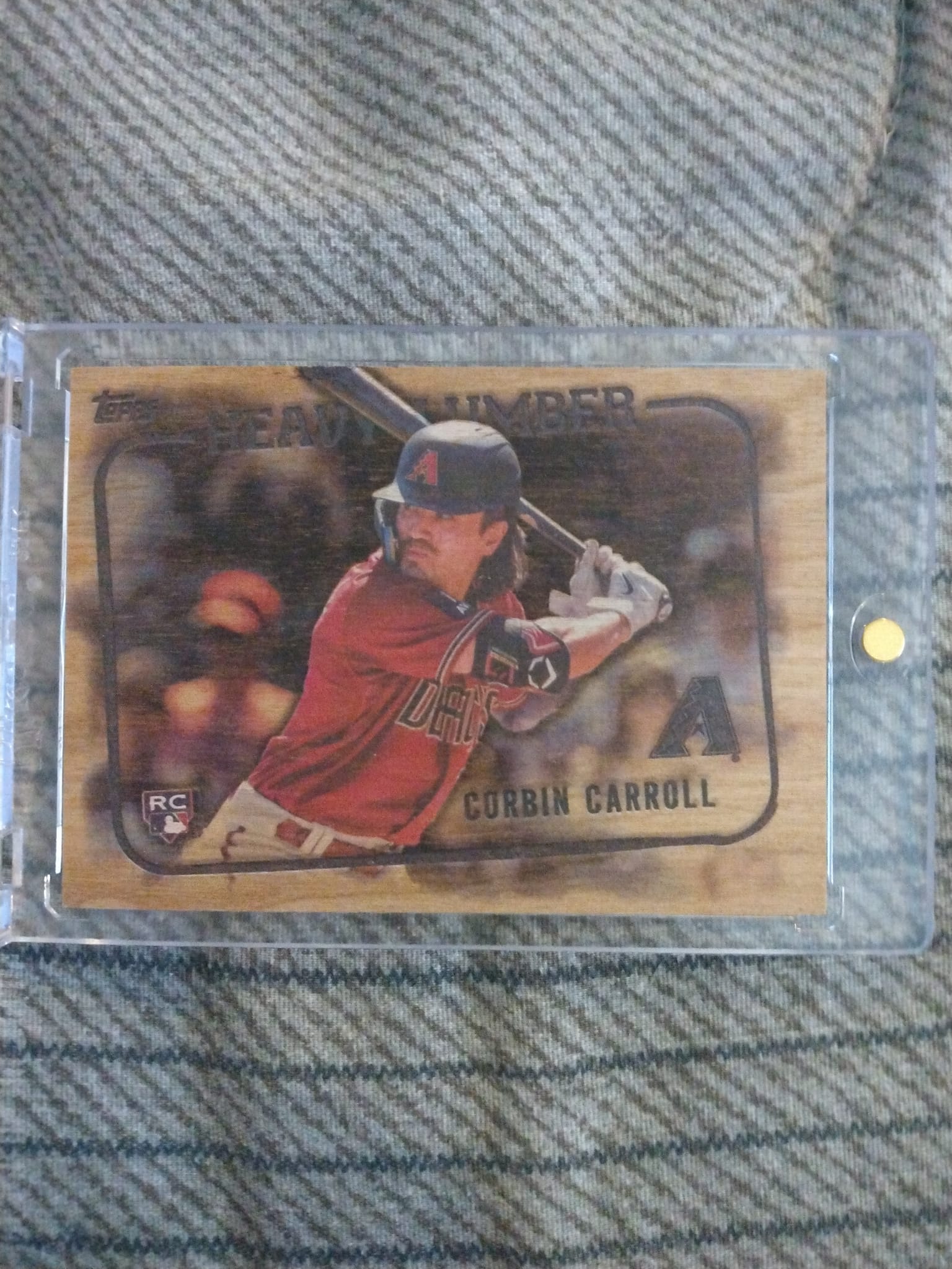 How rare are heavy lumber cards in 2024 Topps?