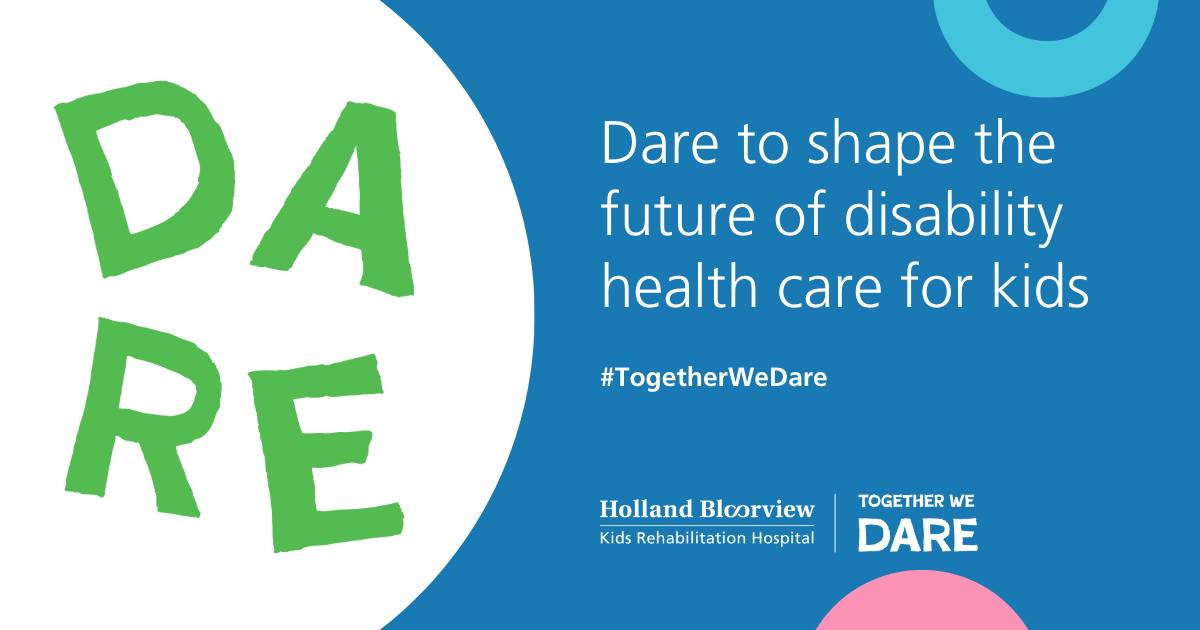 We're on... - Holland Bloorview Kids Rehabilitation Hospital | Facebook