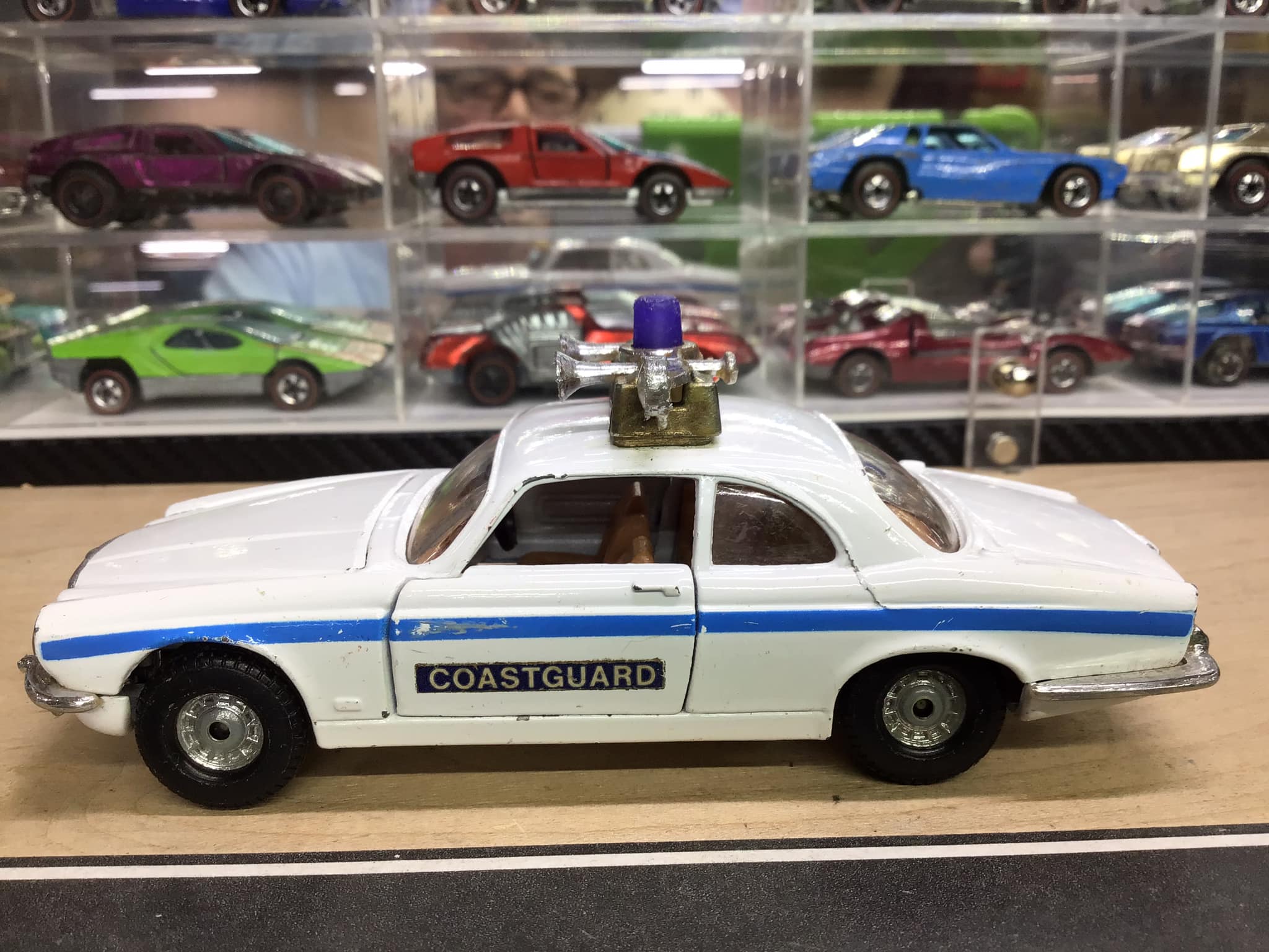 Vintage Corgi Coastguard Jaguar XJ12C