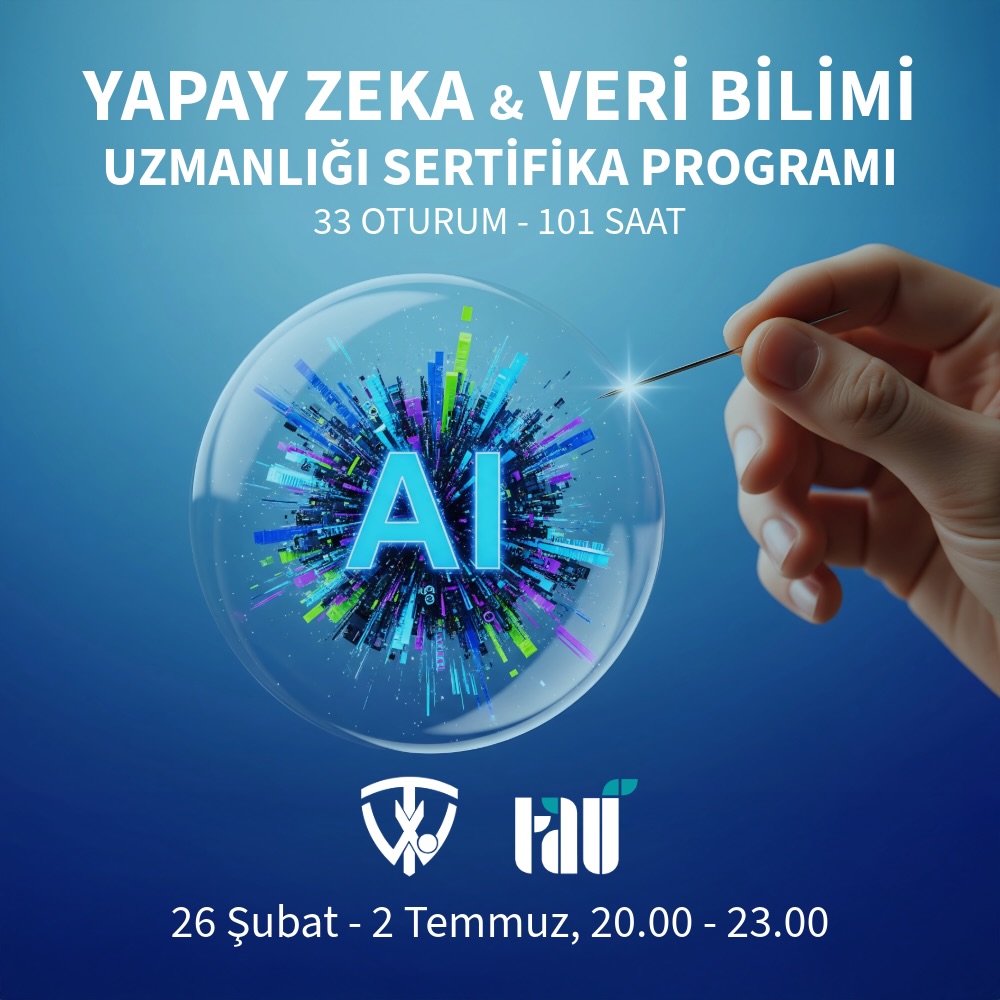 Talk - Python ile Yapay Zeka & Veri Bilimi Uzmanlığı Sertifika Programı ...