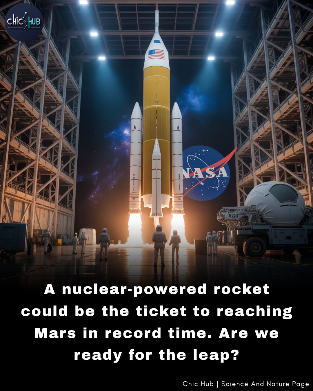 Chic - 🚀 USA’s Nuclear-Powered Rocket Could Reach Mars in Half the Time ...