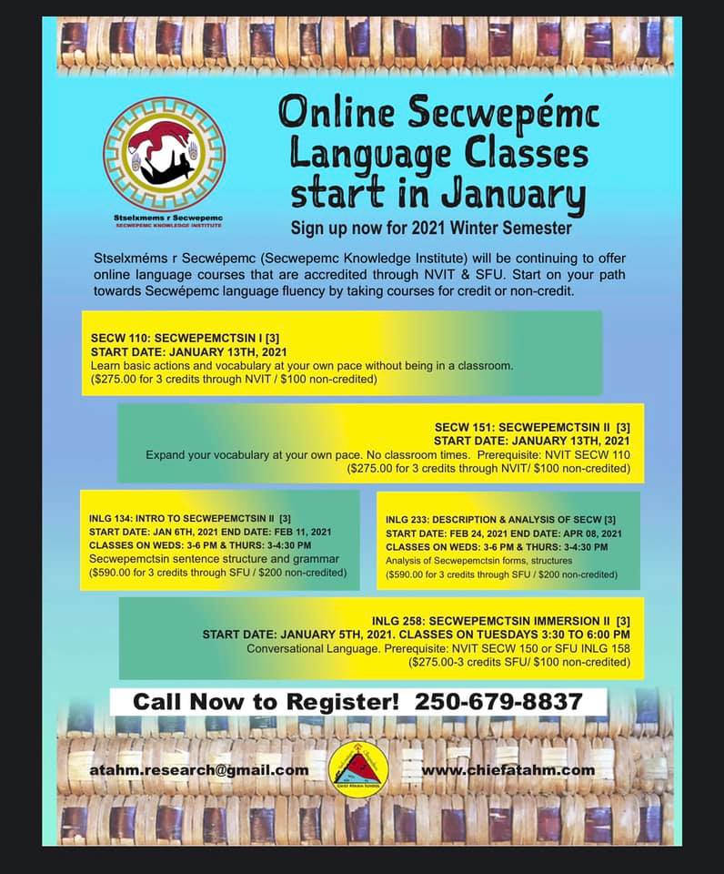 Secwepemc Knowledge Institute - Spread the word... | Facebook