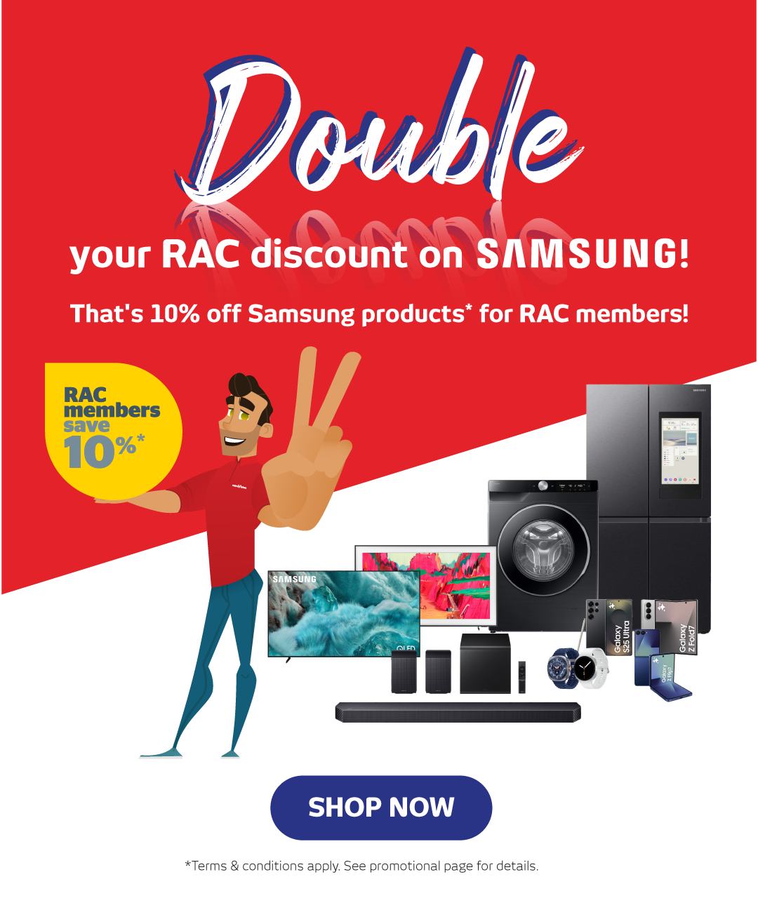 Retravision - From 16–29 Oct, RAC members get 10% off all... | Facebook