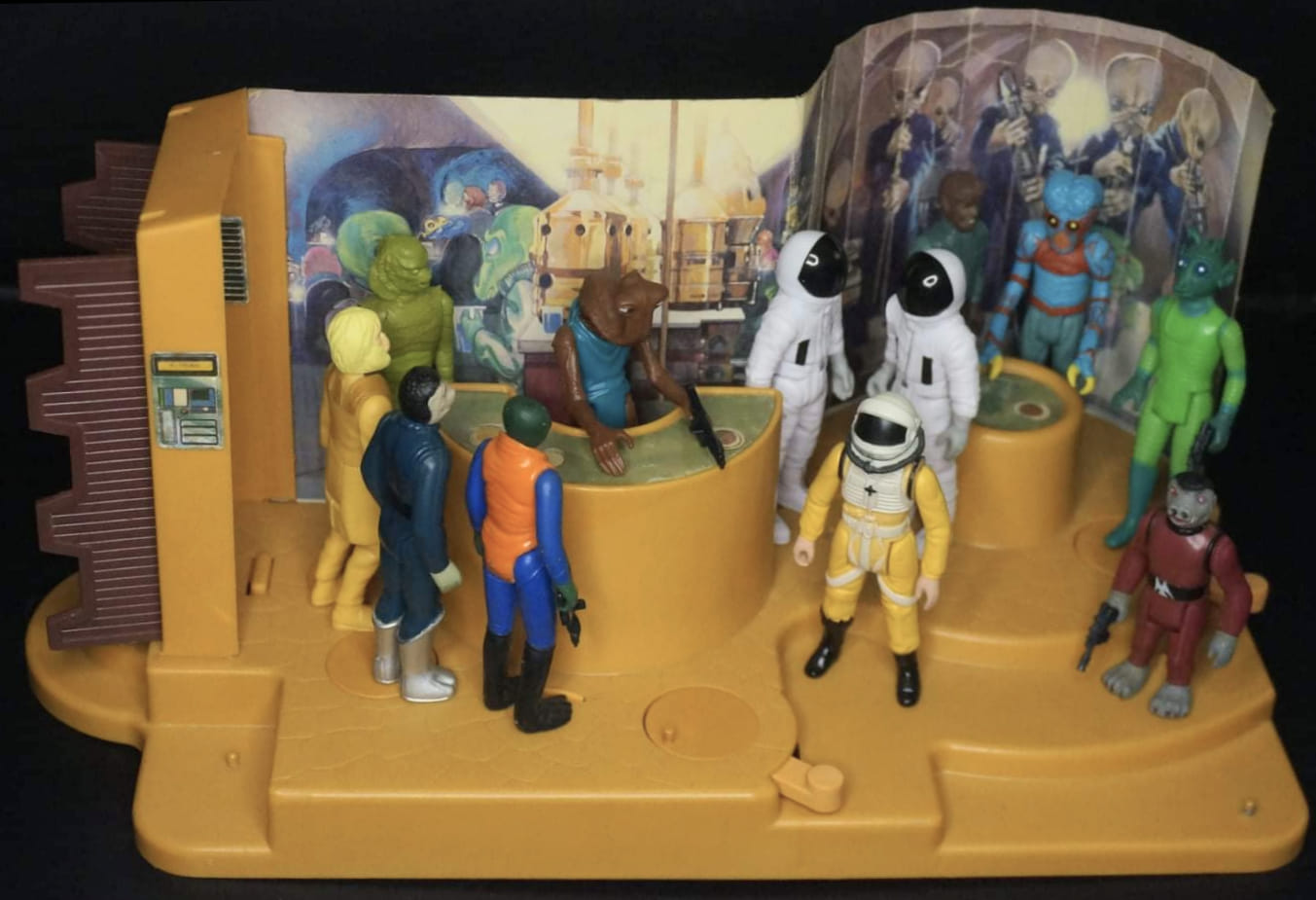 Vintage Star Wars Cantina Aliens Action Figures