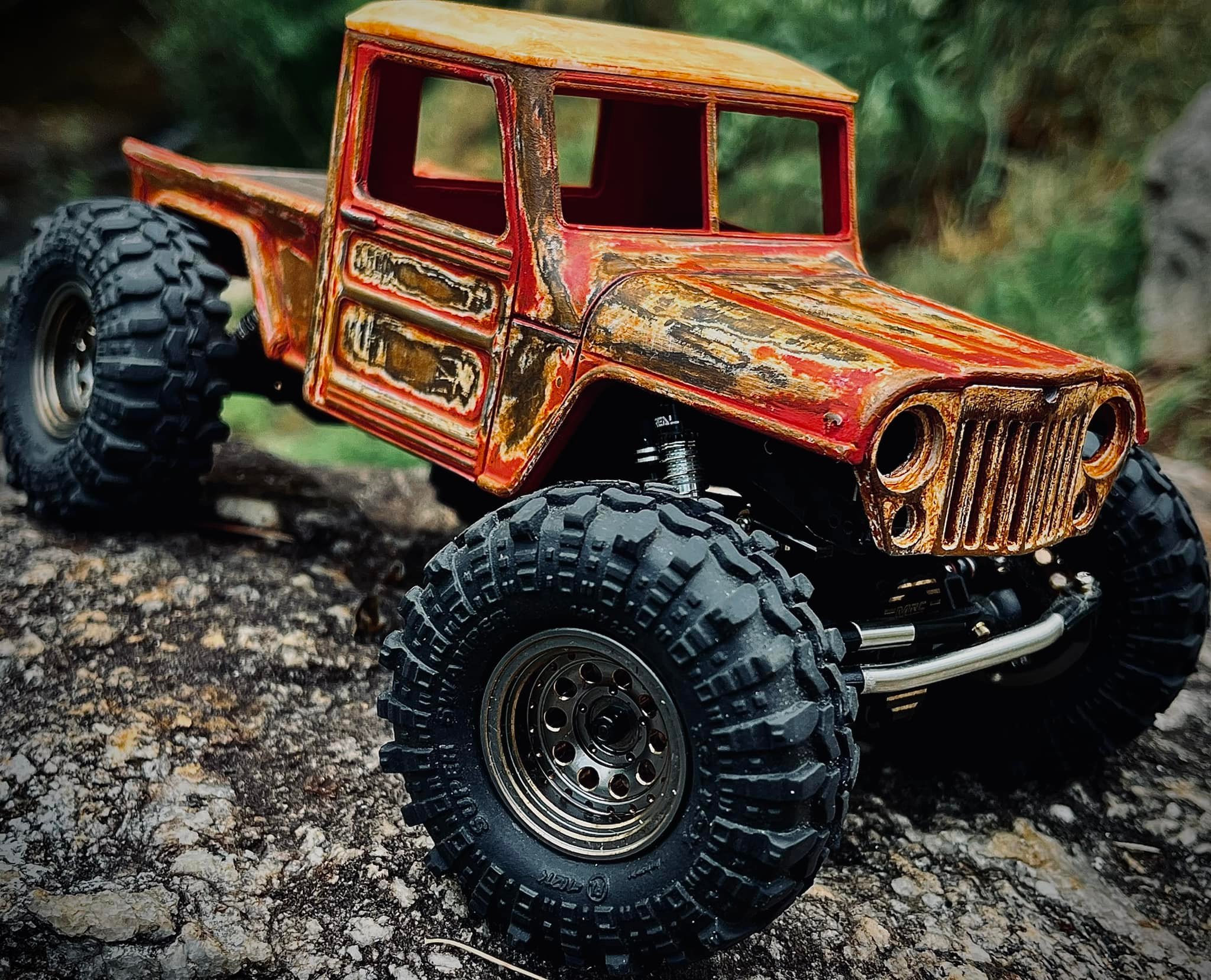 WT Micro SCX24 Willys build progress