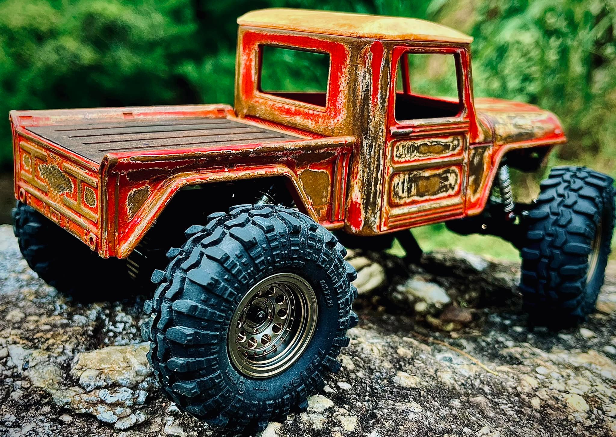 WT Micro SCX24 Willys build progress